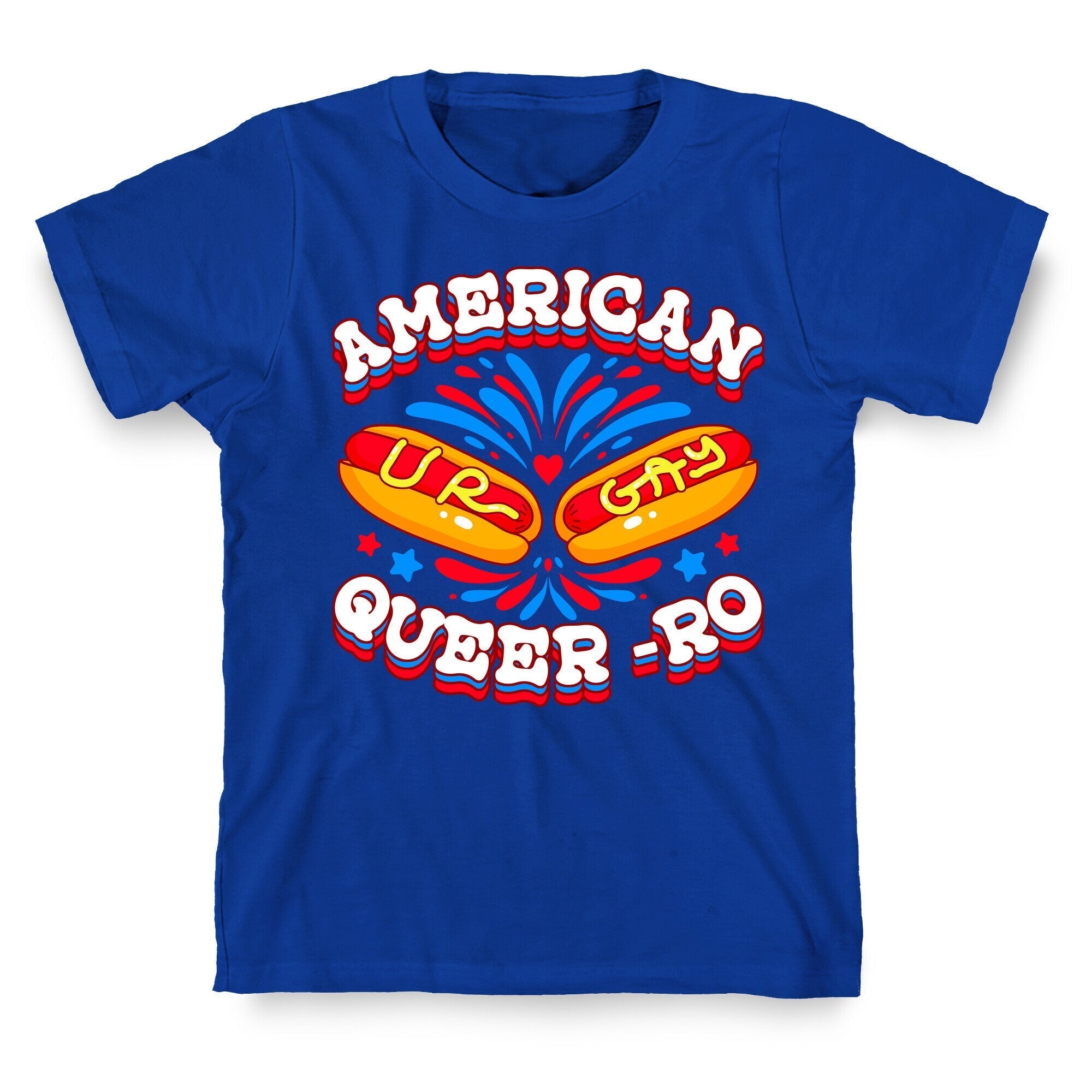 America Queer-Ro T-Shirt Hoodie, Sweatshirt | CoreVibeTees.com (Image 4)