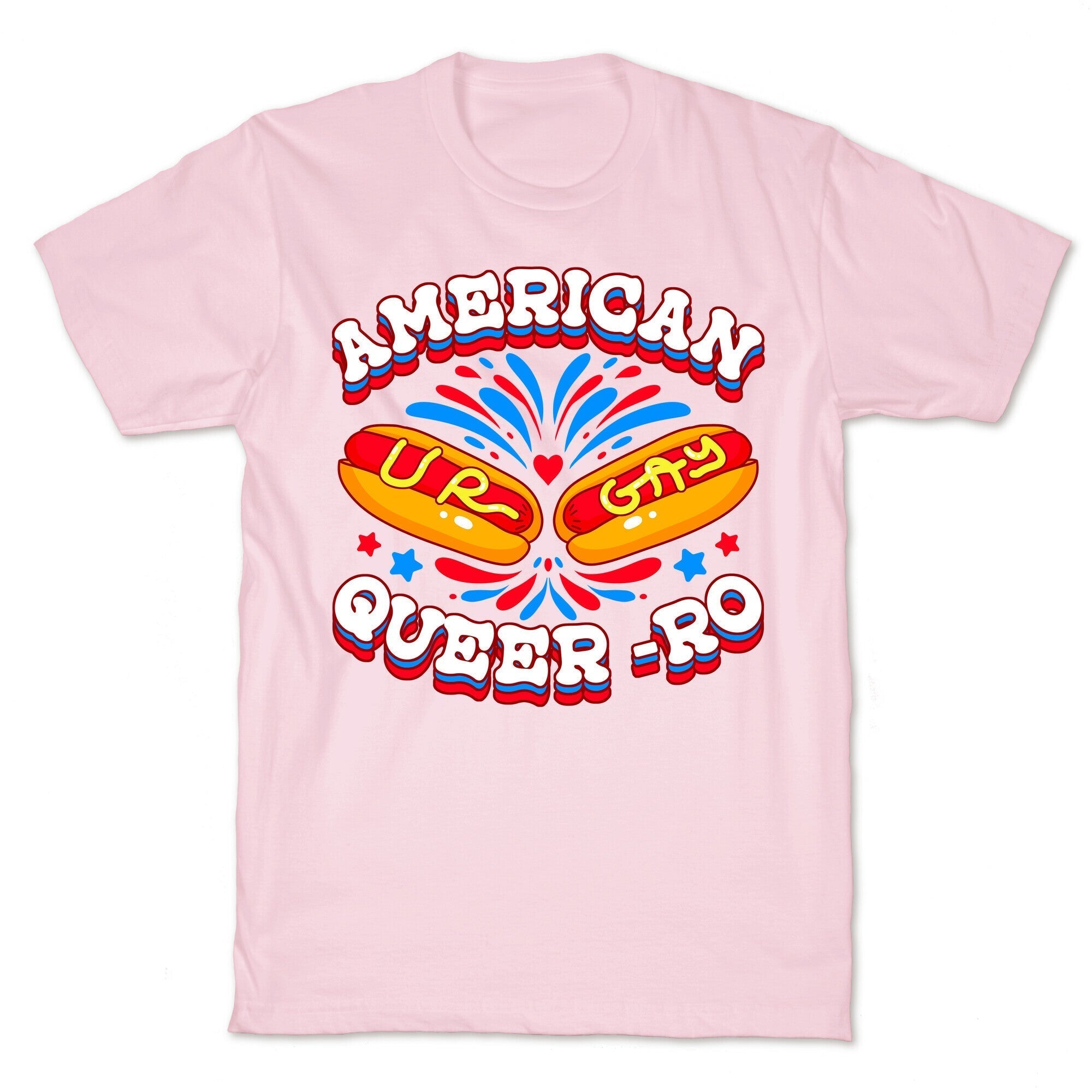 America Queer-Ro T-Shirt Hoodie, Sweatshirt | CoreVibeTees.com (Image 5)