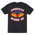 America Queer-Ro Unisex Triblend Tee Hoodie, Sweatshirt | CoreVibeTees.com (Image 1)