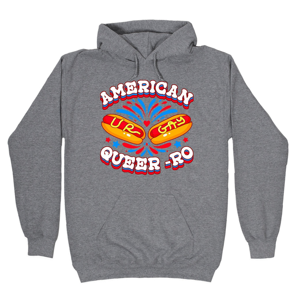 America Queer-Ro Hoodie T-Shirts, Sweatshirt | CoreVibeTees.com (Image 1)