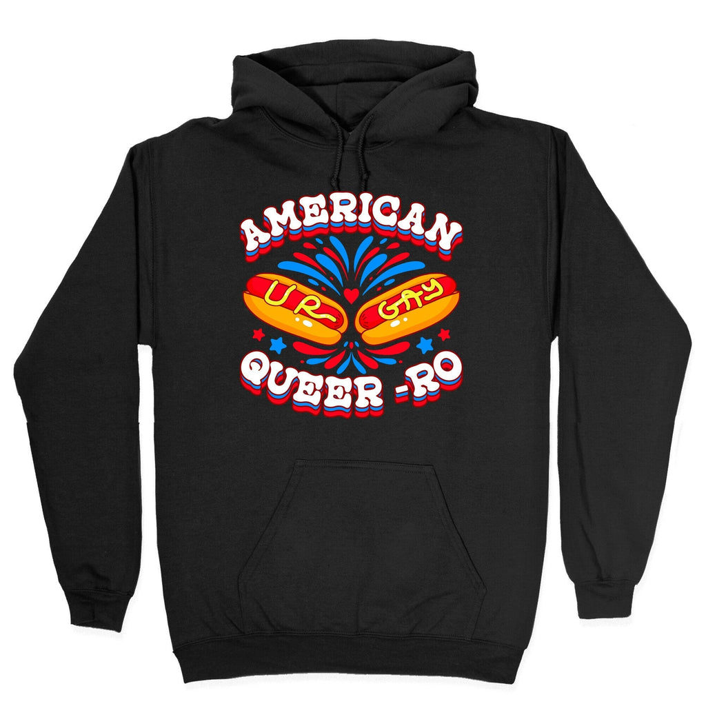 America Queer-Ro Hoodie T-Shirts, Sweatshirt | CoreVibeTees.com (Image 3)