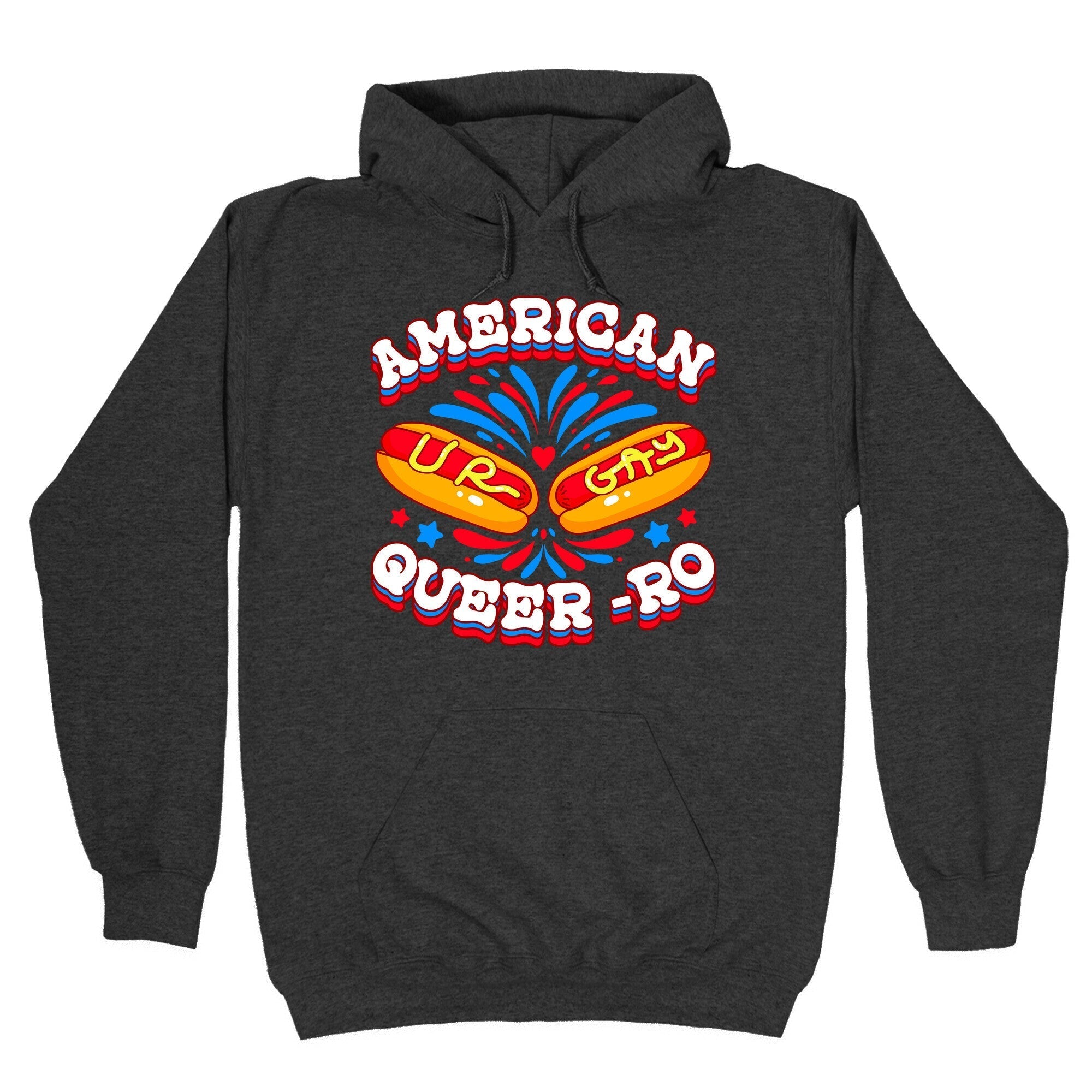 America Queer-Ro Hoodie T-Shirts, Sweatshirt | CoreVibeTees.com (Image 4)