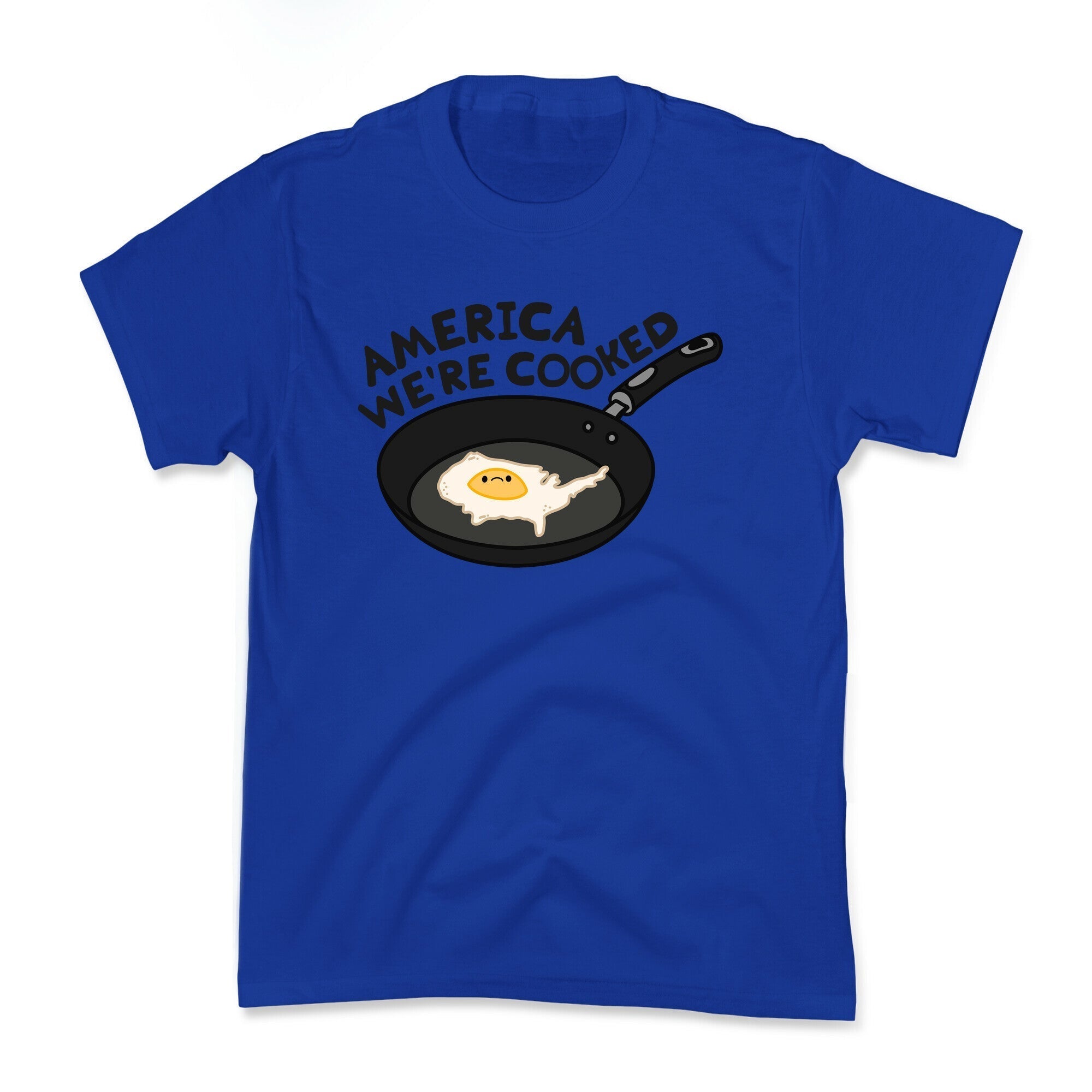 America Were Cooked Kids Tee Hoodie, Sweatshirt | CoreVibeTees.com (Image 2)