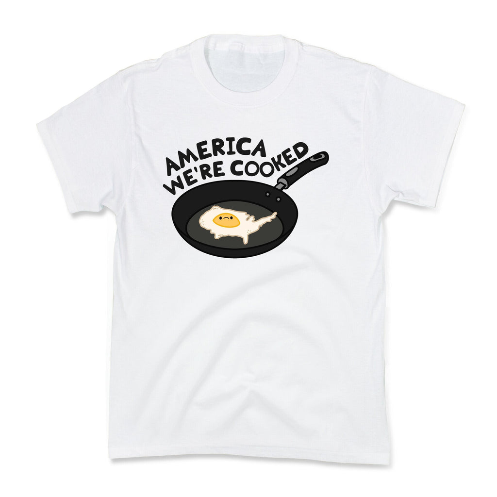 America Were Cooked Kids Tee Hoodie, Sweatshirt | CoreVibeTees.com (Image 3)