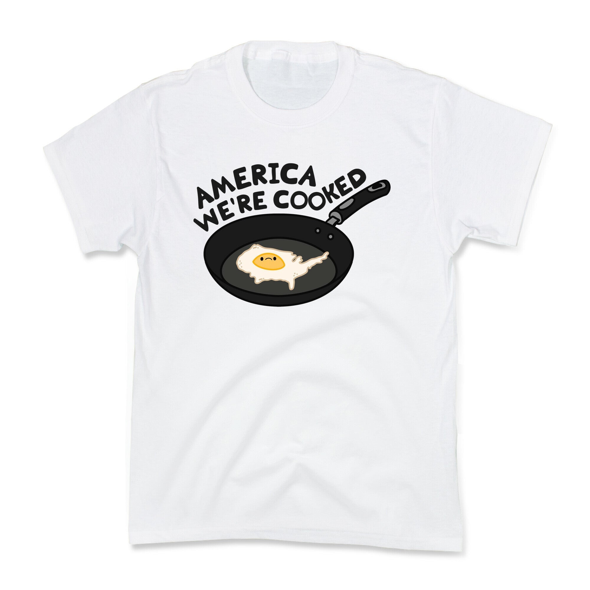 America Were Cooked Kids Tee Hoodie, Sweatshirt | CoreVibeTees.com (Image 3)