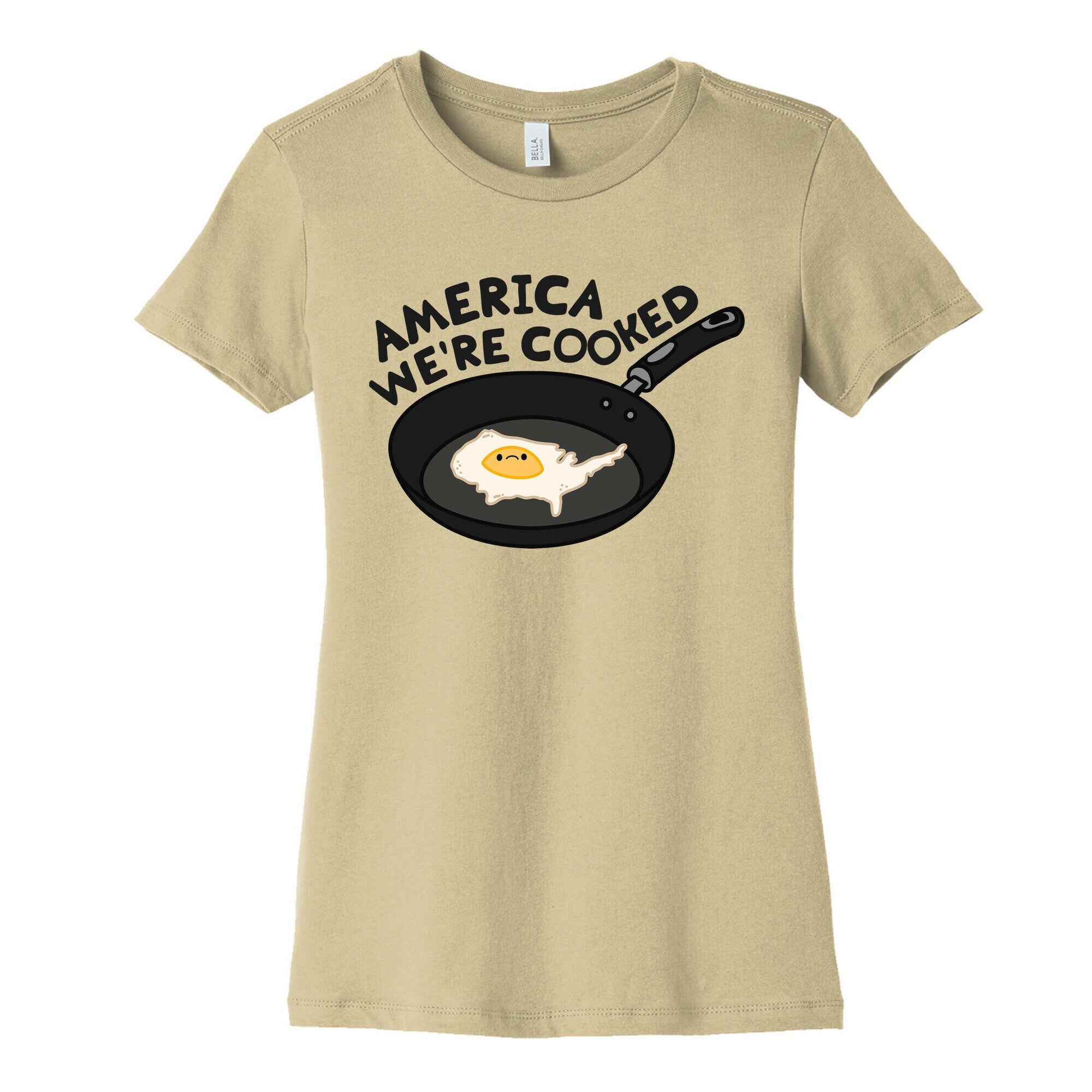 America Were Cooked Womens Cotton Tee Hoodie, Sweatshirt | CoreVibeTees.com (Image 3)