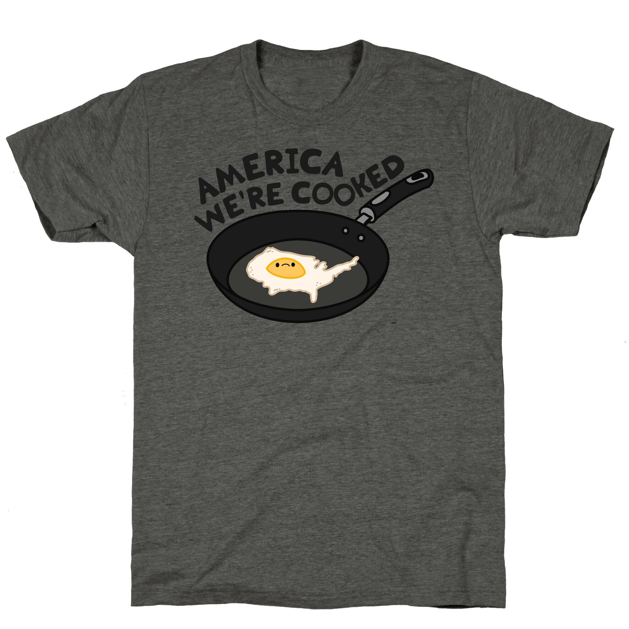 America Were Cooked Unisex Triblend Tee Hoodie, Sweatshirt | CoreVibeTees.com (Image 2)