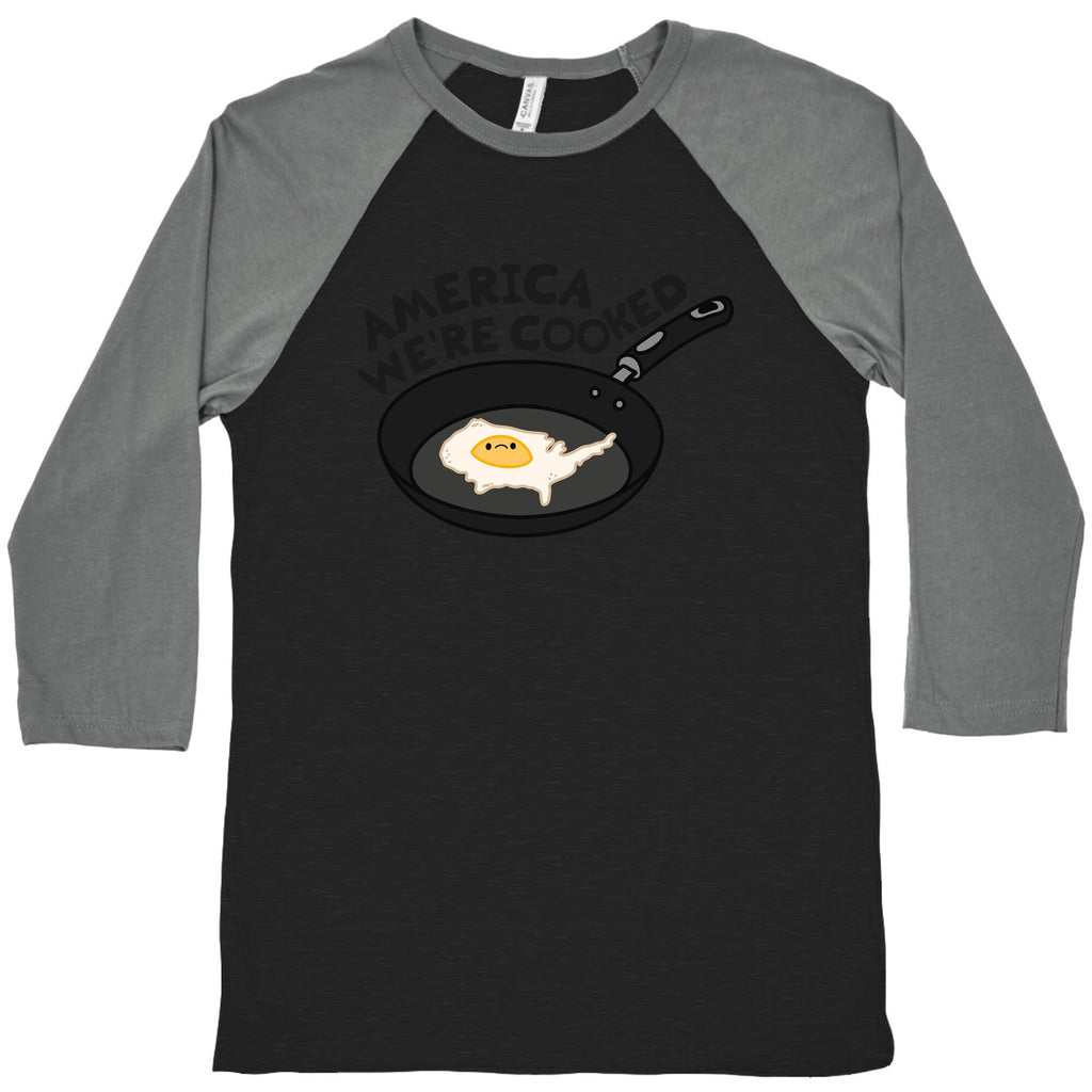 America Were Cooked Baseball Tee Hoodie, Sweatshirt | CoreVibeTees.com (Image 3)