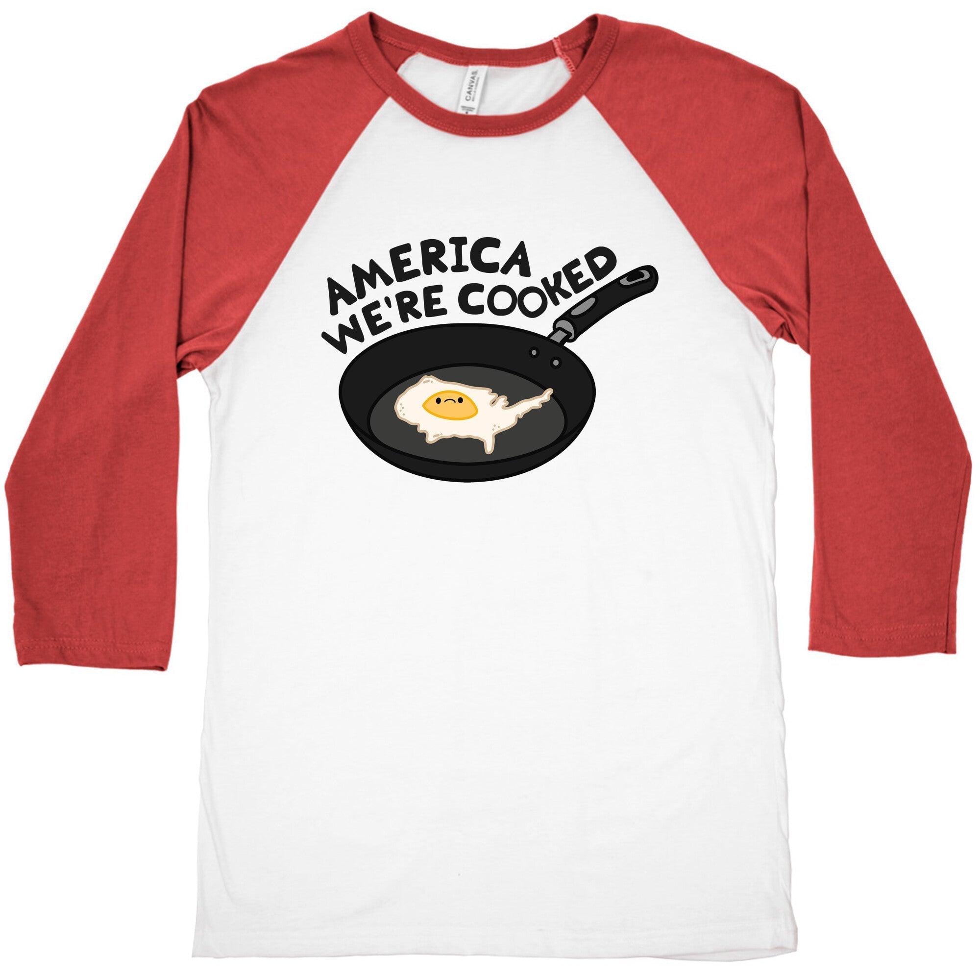 America Were Cooked Baseball Tee Hoodie, Sweatshirt | CoreVibeTees.com (Image 2)