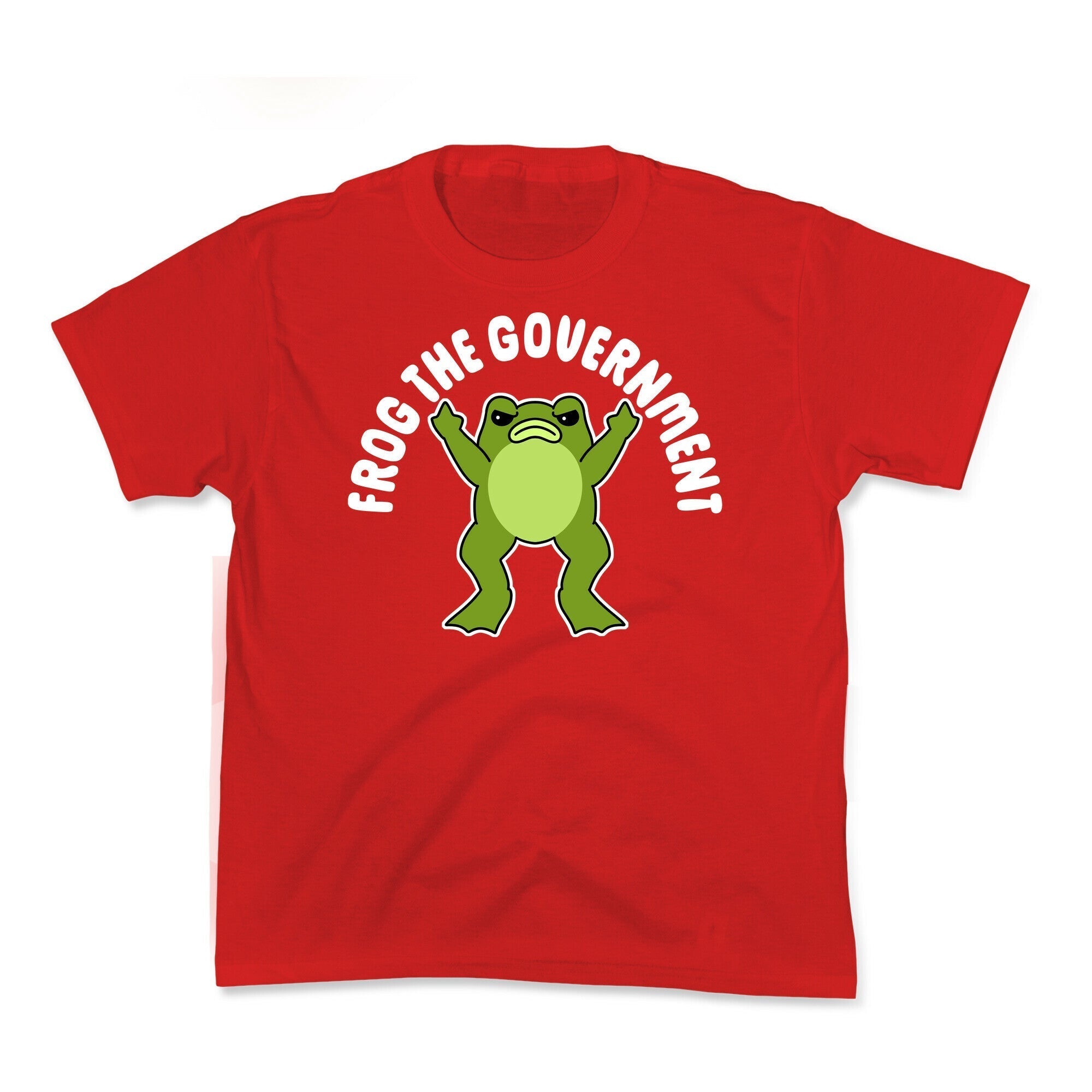 Frog The Government Kids Tee Hoodie, Sweatshirt | CoreVibeTees.com (Image 3)