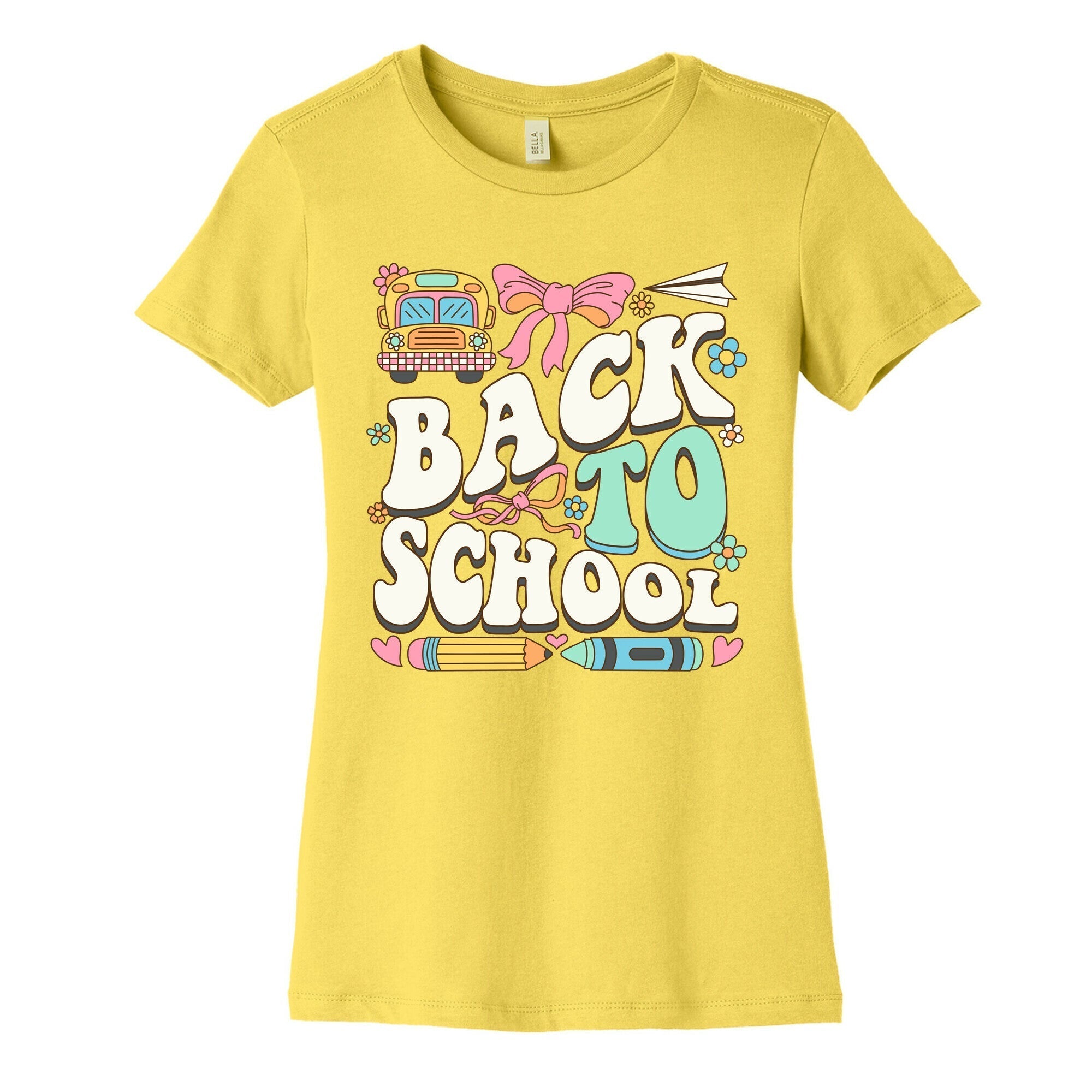 Back To School Womens Cotton Tee Hoodie, Sweatshirt | CoreVibeTees.com (Image 5)
