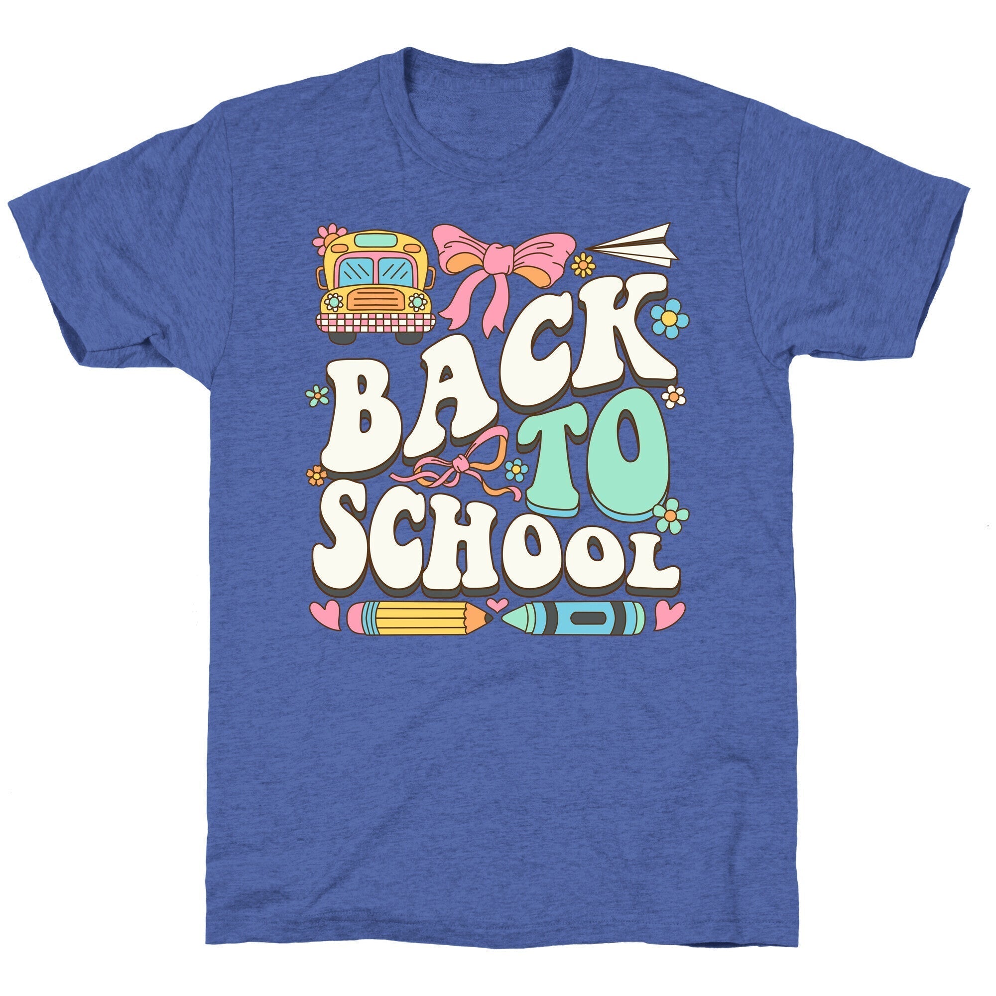Back To School Unisex Triblend Tee Hoodie, Sweatshirt | CoreVibeTees.com (Image 4)