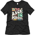 Back To School Womens Triblend Tee Hoodie, Sweatshirt | CoreVibeTees.com (Image 1)
