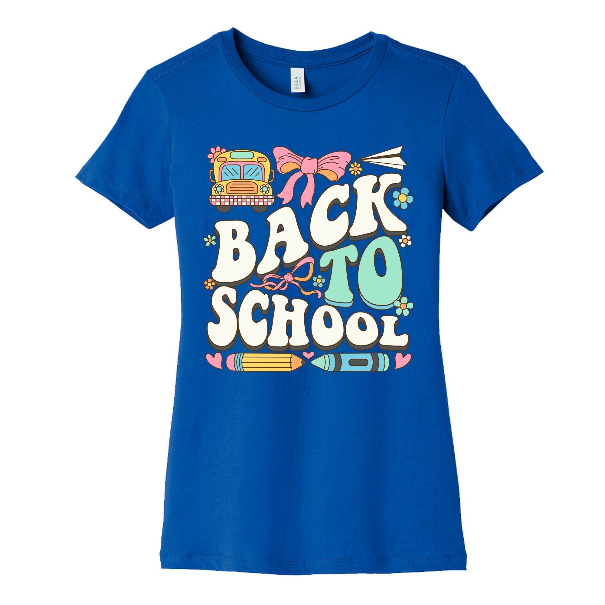 Back To School Womens Cotton Tee Style001 Hoodie, Sweatshirt | CoreVibeTees.com (Image 2)