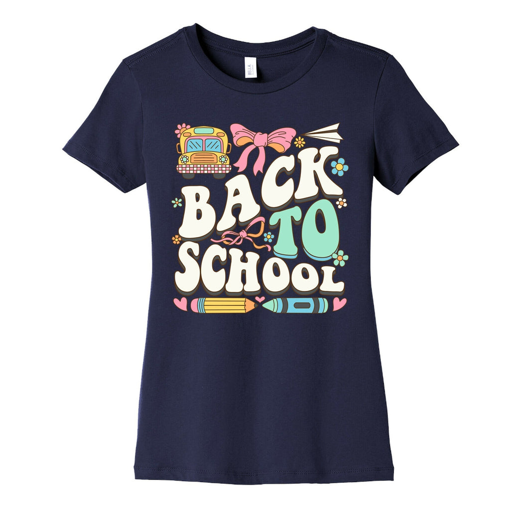 Back To School Womens Cotton Tee Style001 Hoodie, Sweatshirt | CoreVibeTees.com (Image 5)