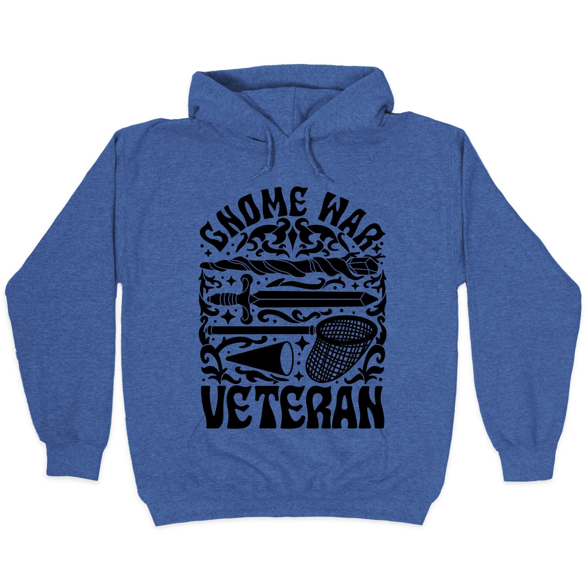 Gnome War Veteran Hoodie T-Shirts, Sweatshirt | CoreVibeTees.com (Image 2)