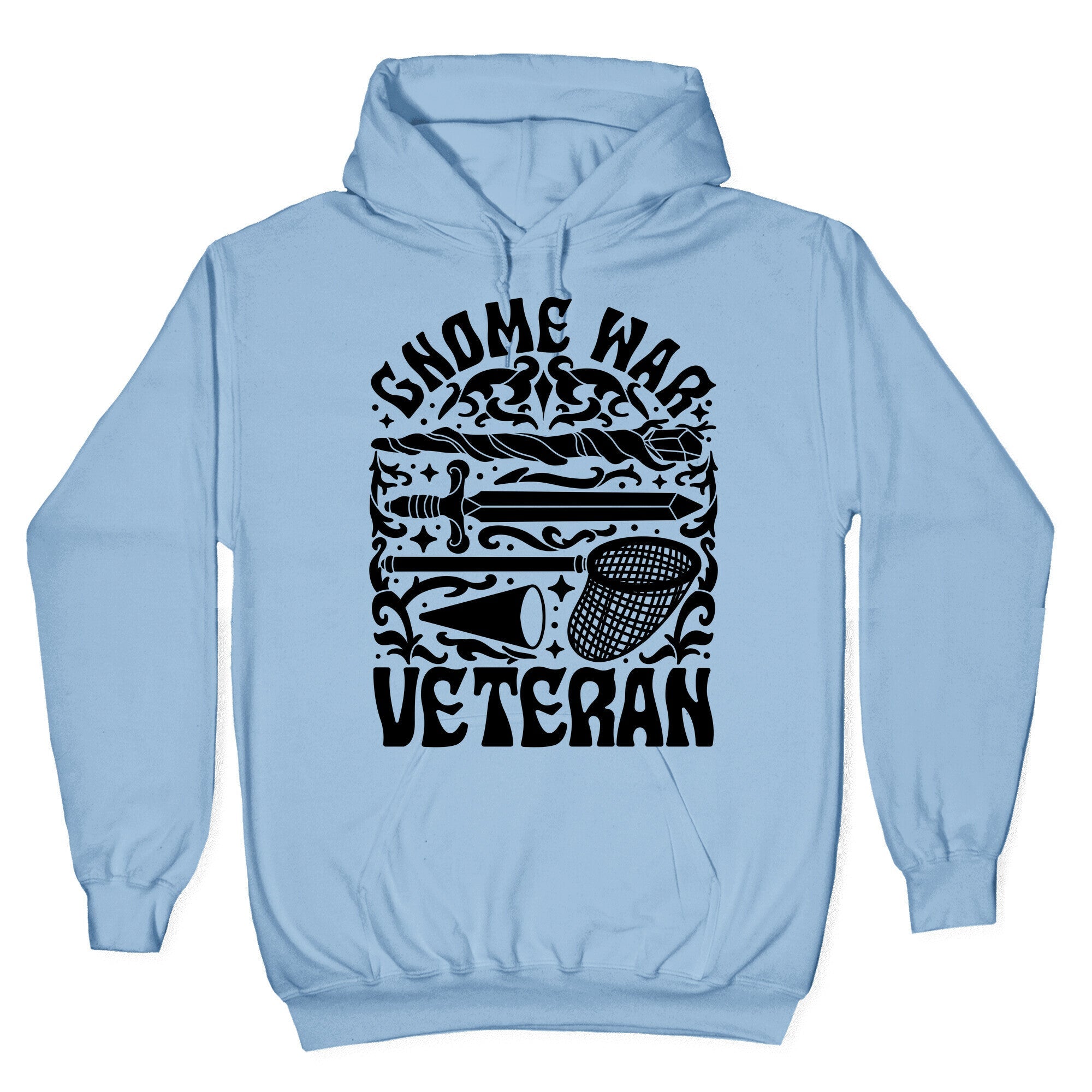 Gnome War Veteran Hoodie T-Shirts, Sweatshirt | CoreVibeTees.com (Image 3)