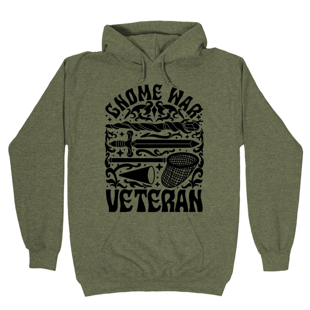 Gnome War Veteran Hoodie T-Shirts, Sweatshirt | CoreVibeTees.com (Image 4)