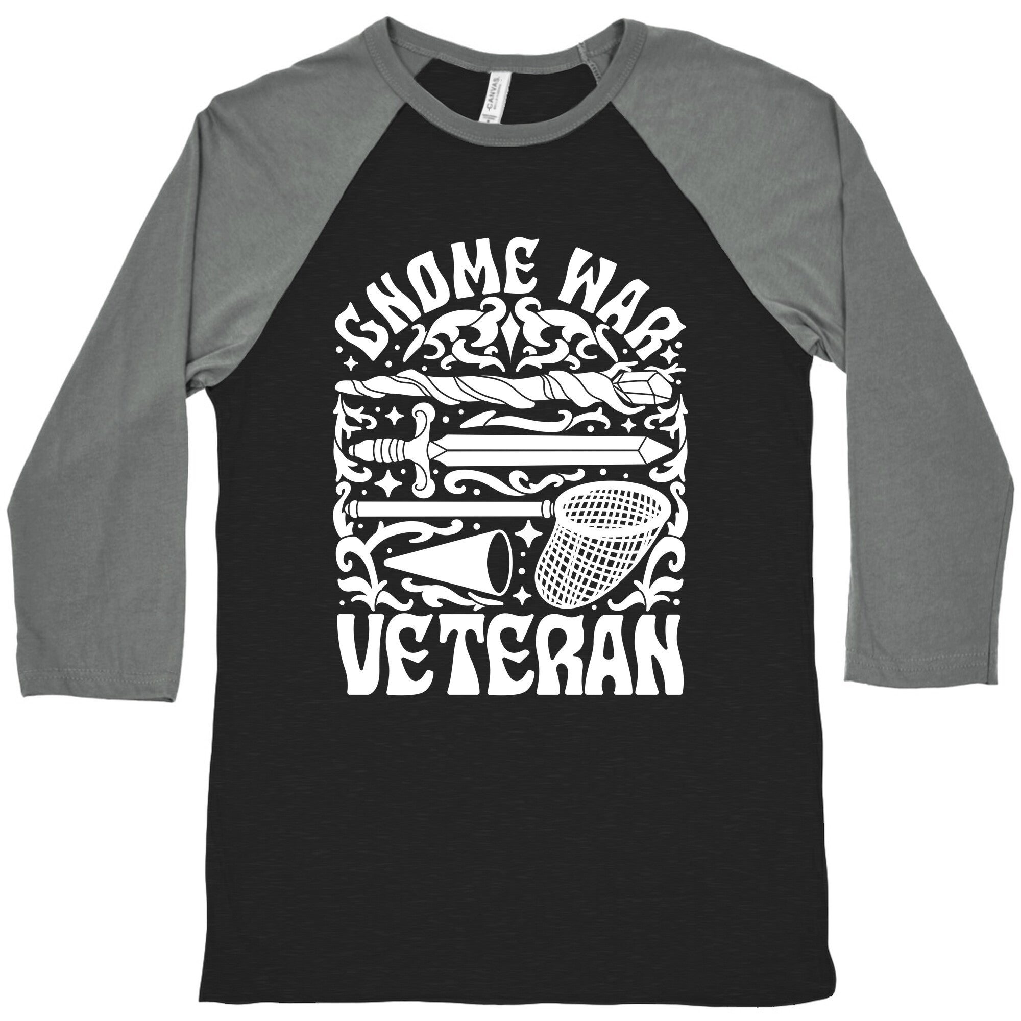Gnome War Veteran Baseball Tee Style001 Hoodie, Sweatshirt | CoreVibeTees.com (Image 3)