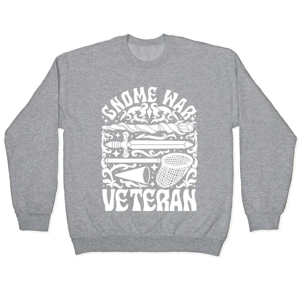 Gnome War Veteran Crewneck Sweatshirt Style001 T-Shirts, Hoodie | CoreVibeTees.com (Image 2)