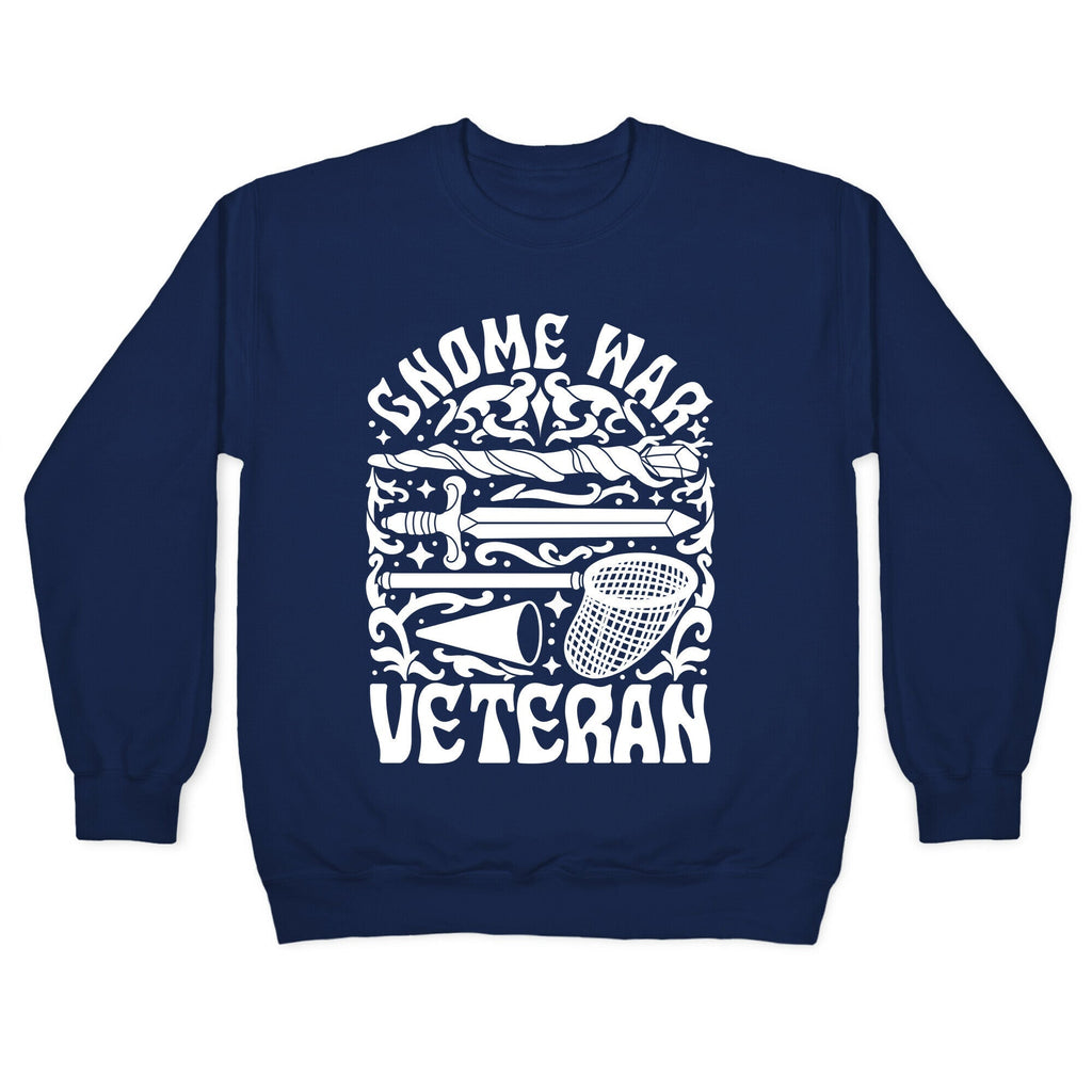 Gnome War Veteran Crewneck Sweatshirt Style001 T-Shirts, Hoodie | CoreVibeTees.com (Image 4)