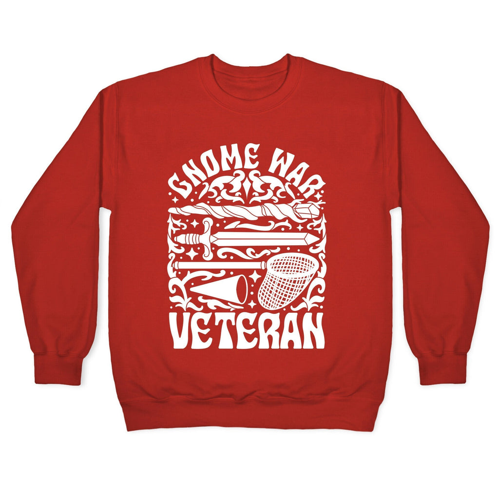 Gnome War Veteran Crewneck Sweatshirt Style001 T-Shirts, Hoodie | CoreVibeTees.com (Image 5)
