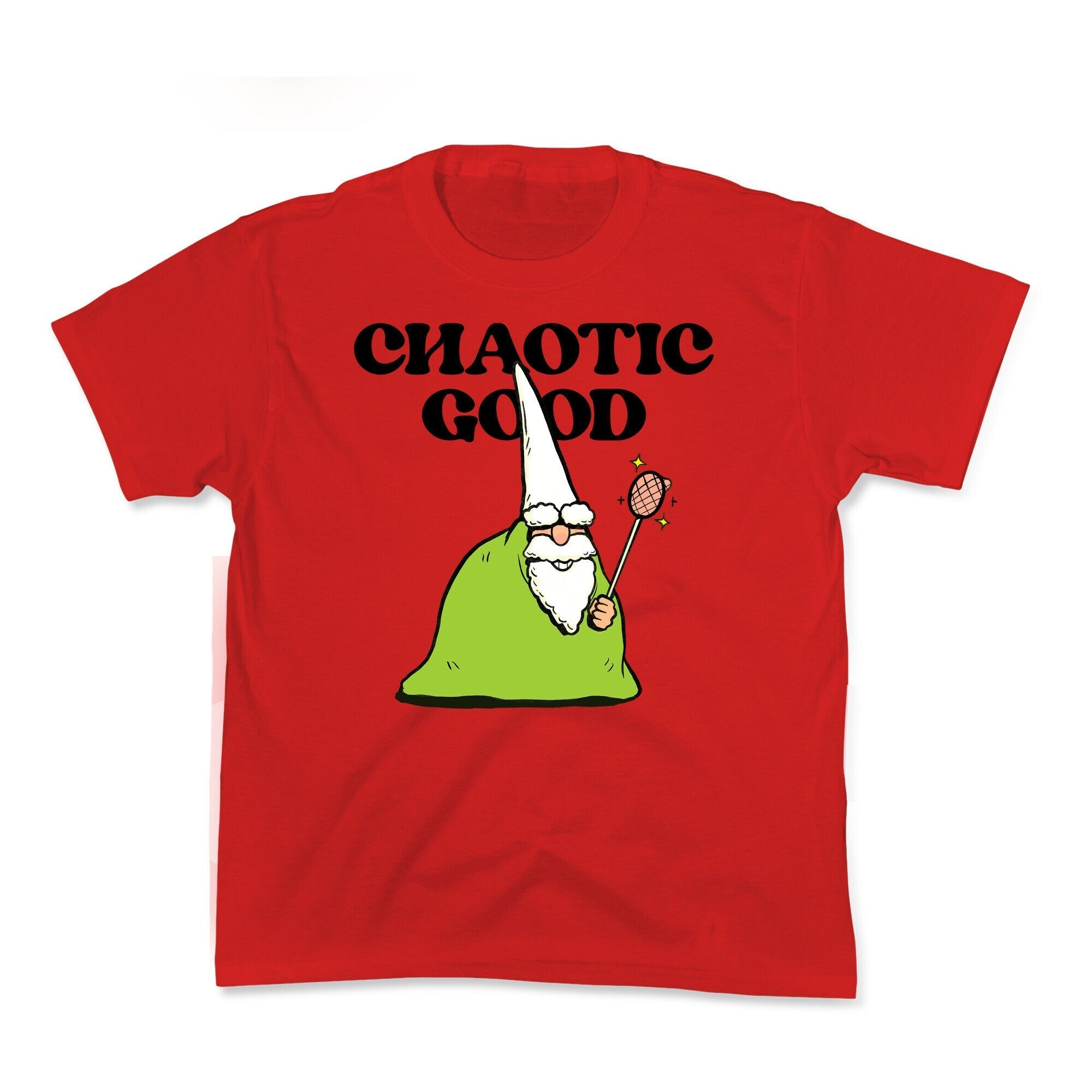 Chaotic Good Gnome Kids Tee Hoodie, Sweatshirt | CoreVibeTees.com (Image 1)
