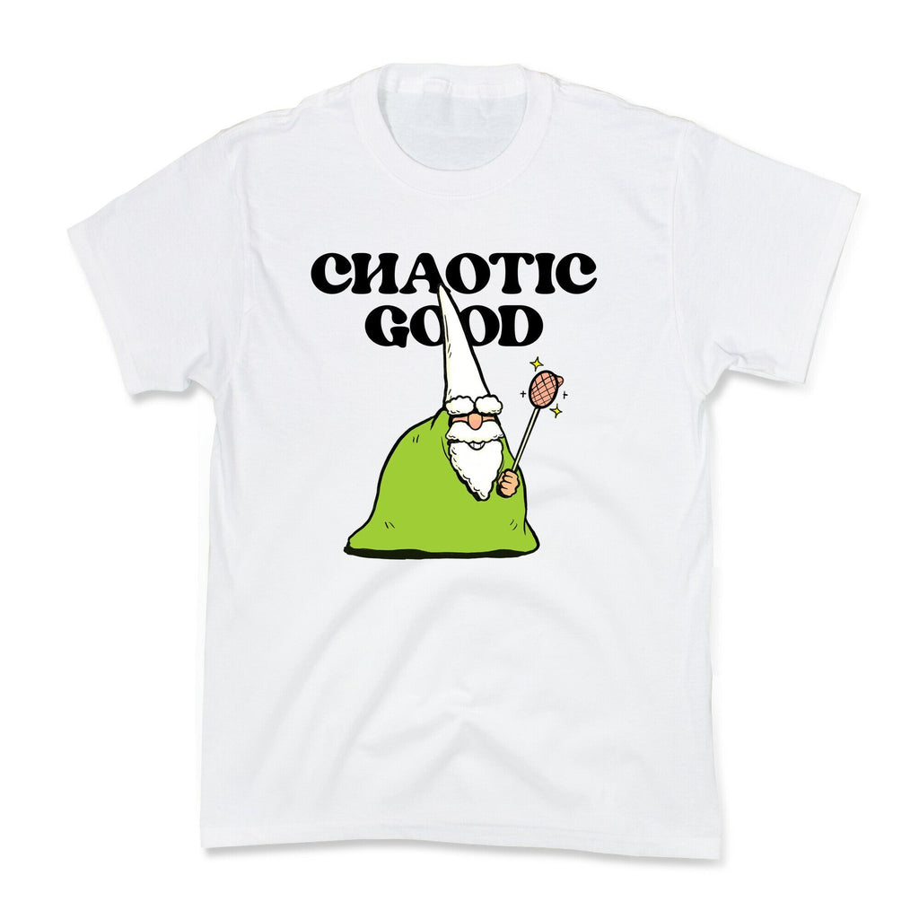 Chaotic Good Gnome Kids Tee Hoodie, Sweatshirt | CoreVibeTees.com (Image 3)