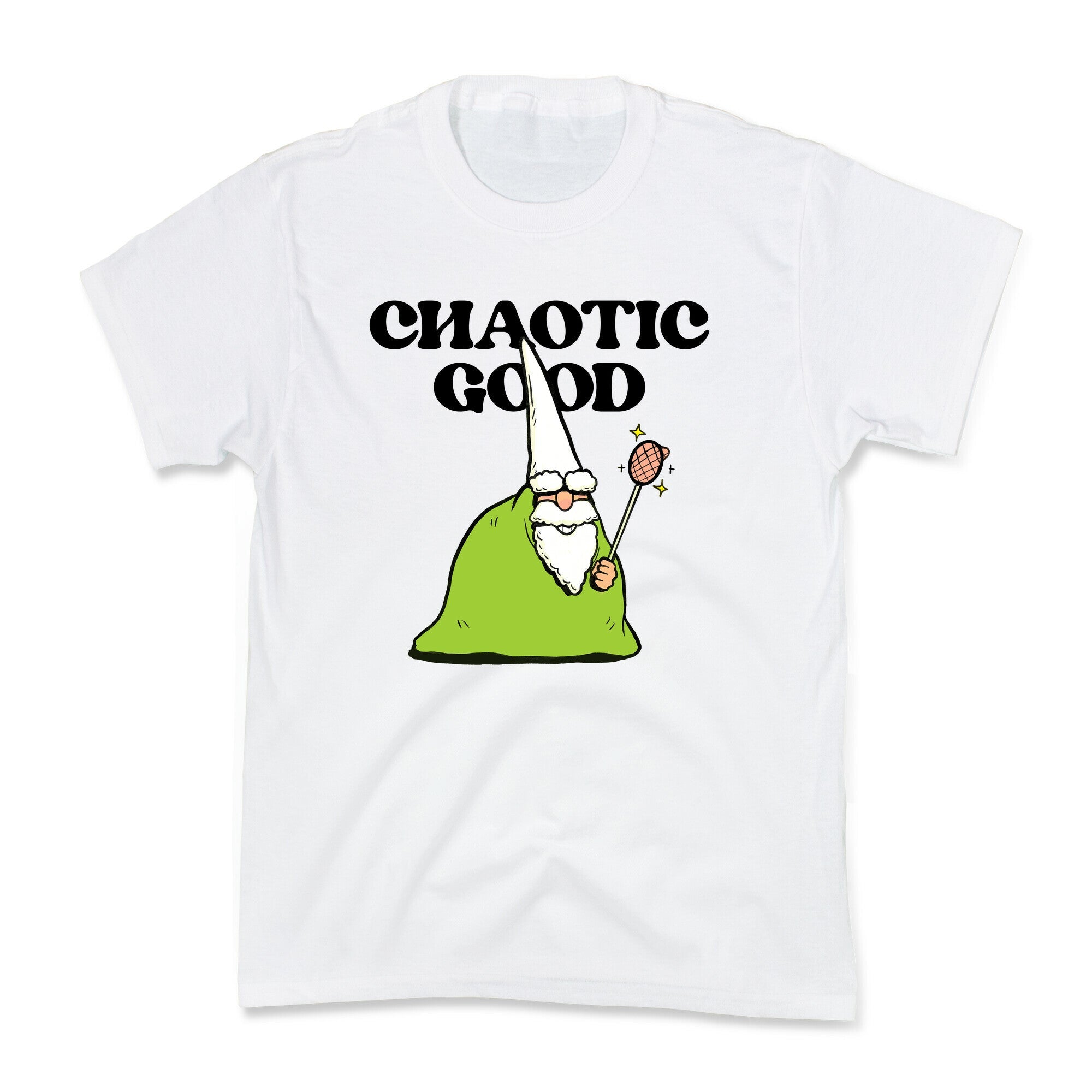 Chaotic Good Gnome Kids Tee Hoodie, Sweatshirt | CoreVibeTees.com (Image 3)
