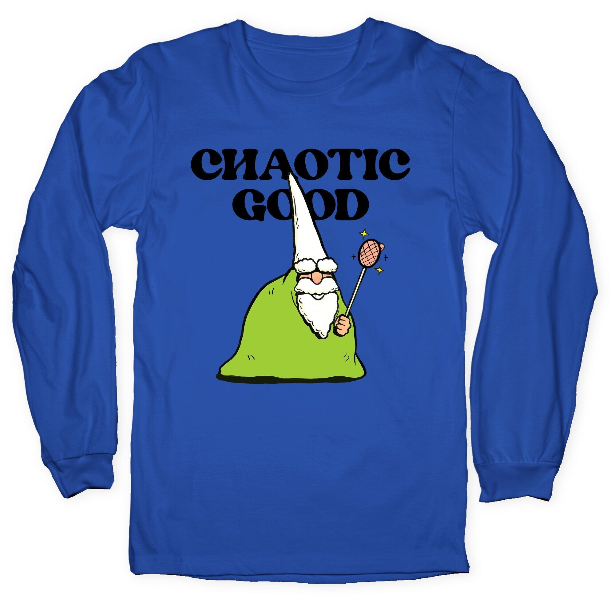 Chaotic Good Gnome Longsleeve Tee Hoodie, Sweatshirt | CoreVibeTees.com (Image 4)