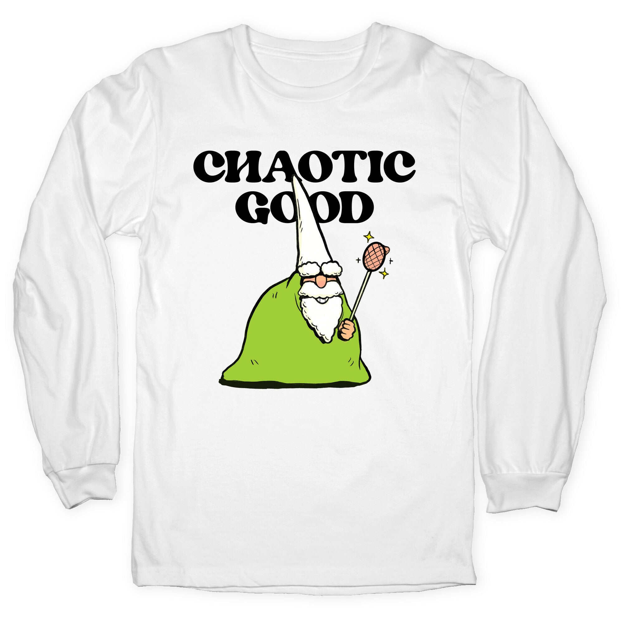 Chaotic Good Gnome Longsleeve Tee Hoodie, Sweatshirt | CoreVibeTees.com (Image 5)