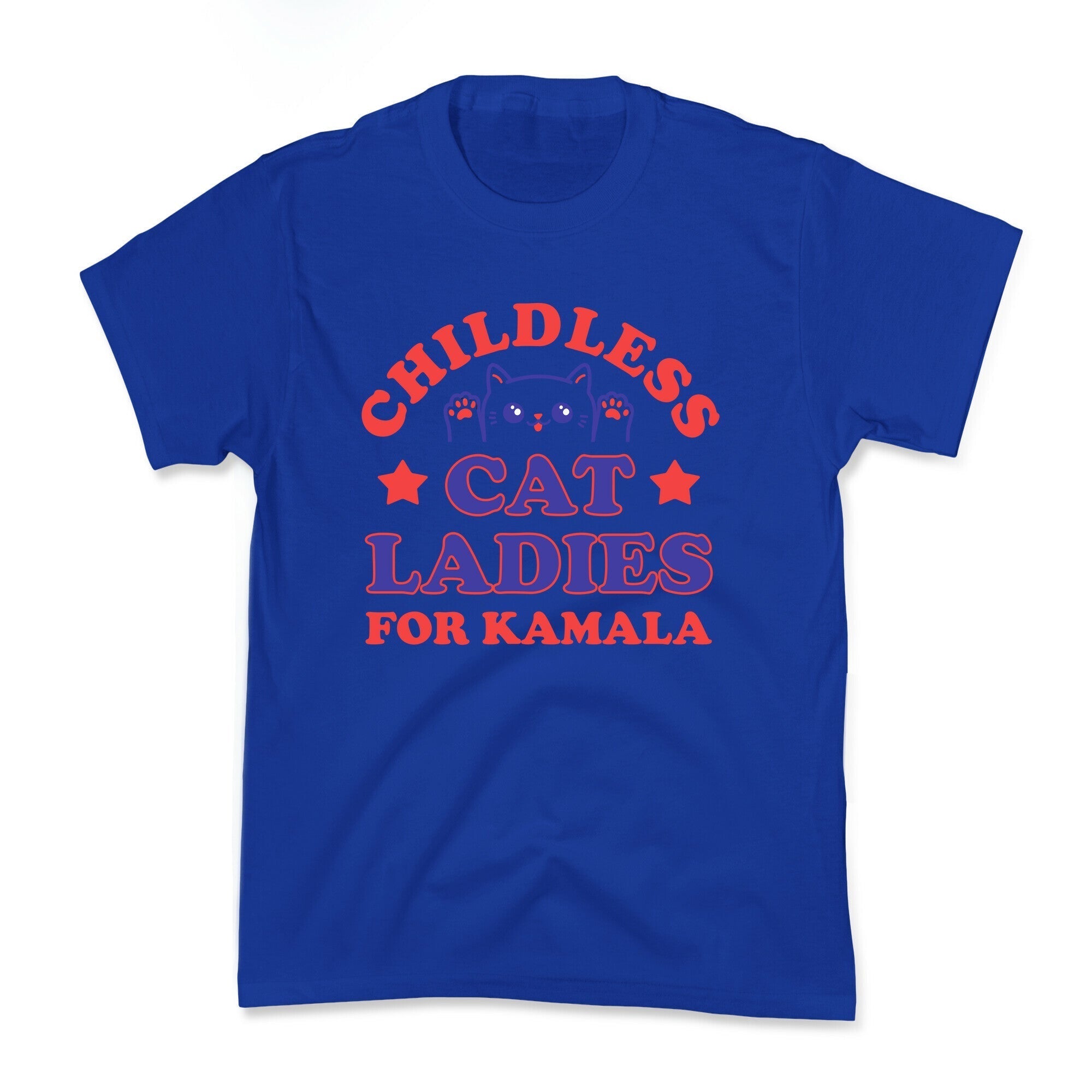 Childless Cat Ladies for Kamala Kids Tee Hoodie, Sweatshirt | CoreVibeTees.com (Image 2)