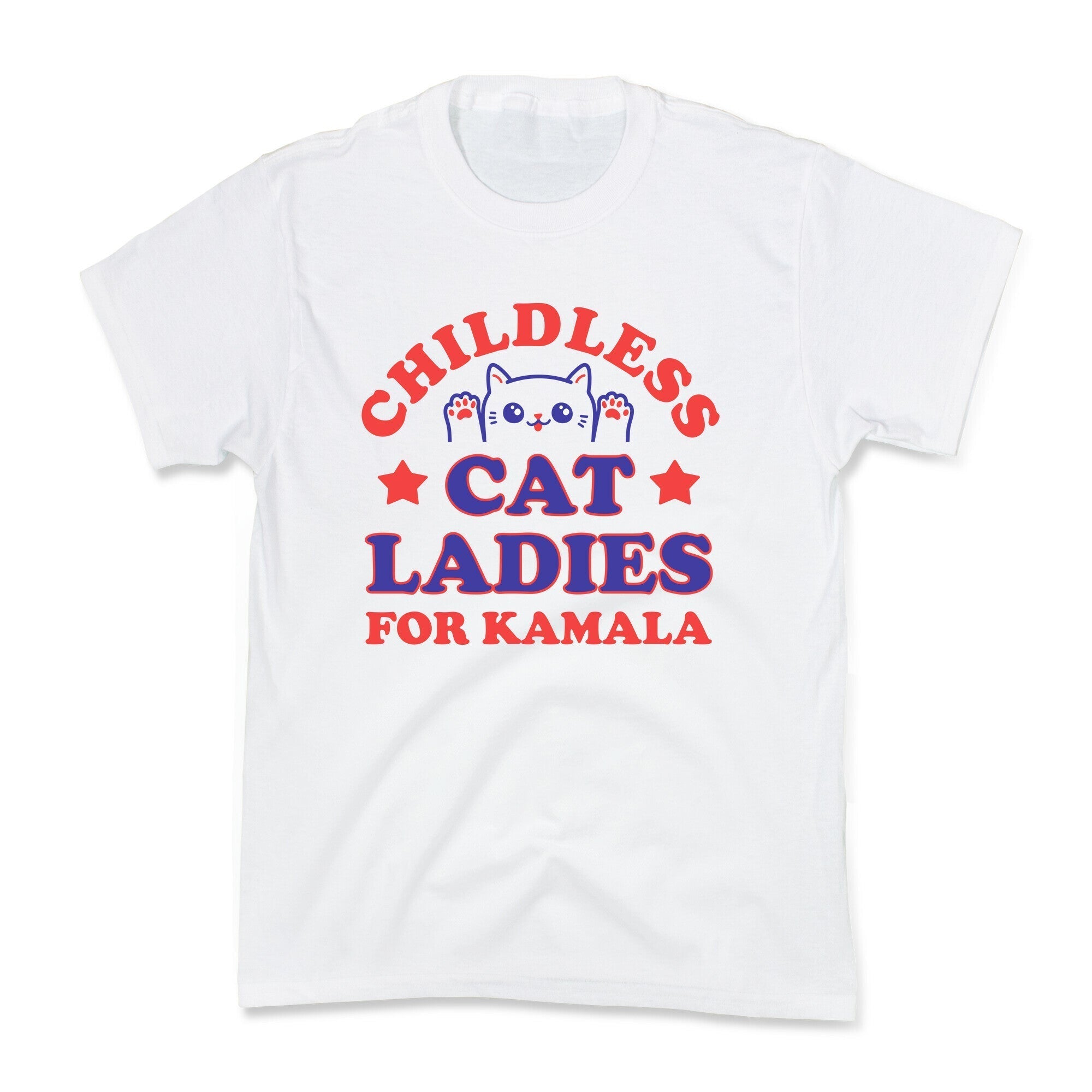 Childless Cat Ladies for Kamala Kids Tee Hoodie, Sweatshirt | CoreVibeTees.com (Image 3)