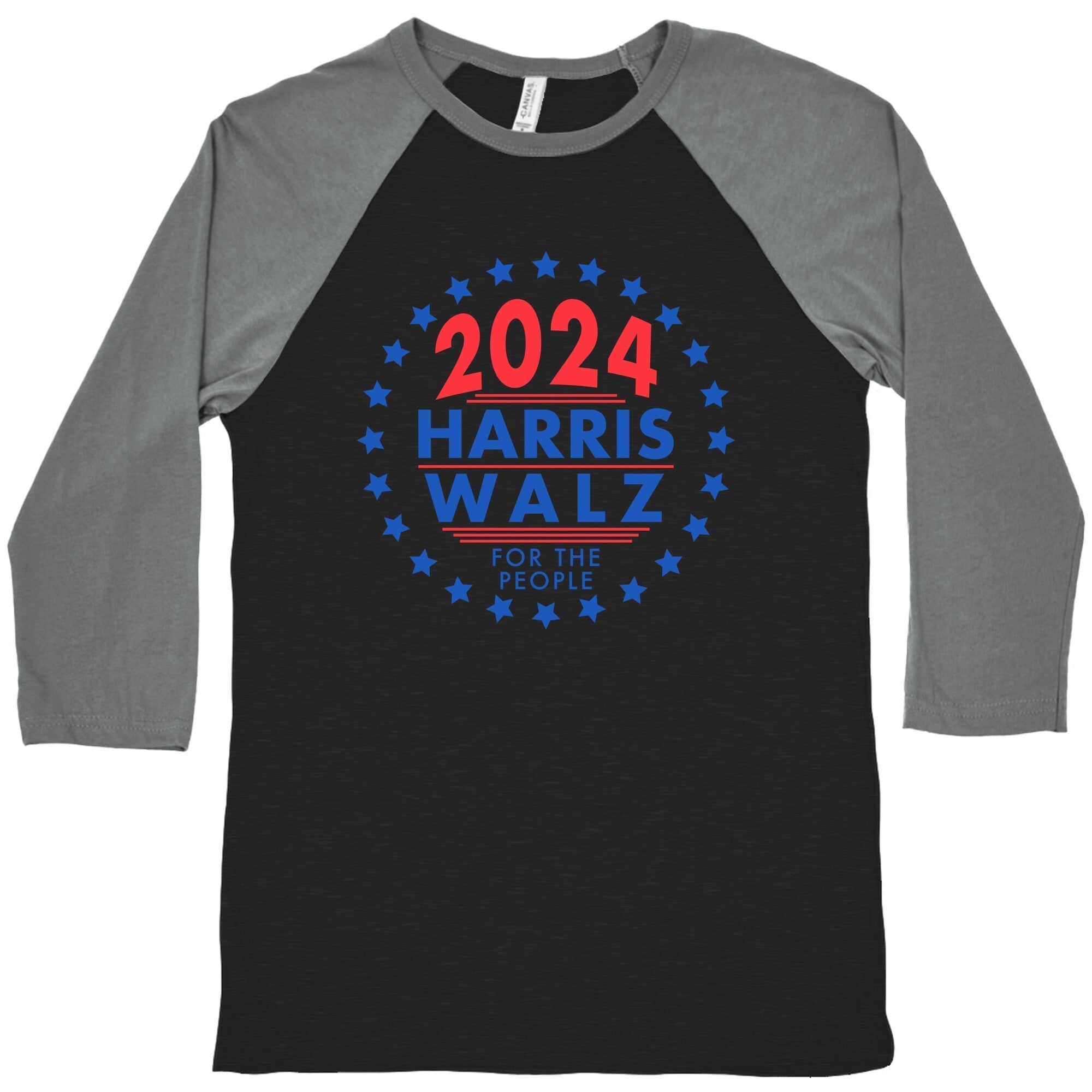 2024 Harris Walz For The People Baseball Tee Hoodie, Sweatshirt | CoreVibeTees.com (Image 3)