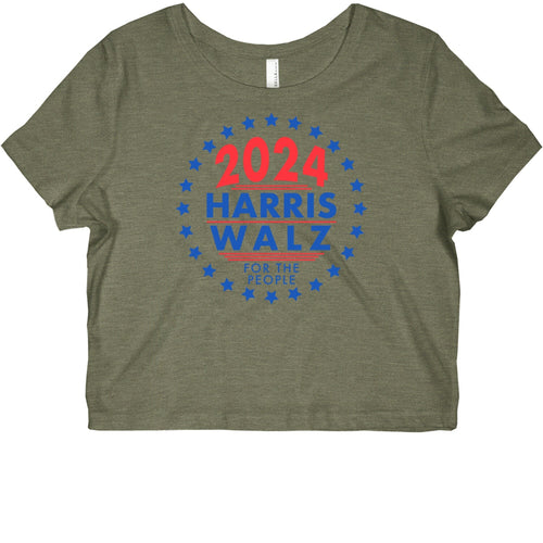 2024 Harris Walz For The People Graphic Baby Tee Style001 Hoodie, Sweatshirt | CoreVibeTees.com (Image 1)