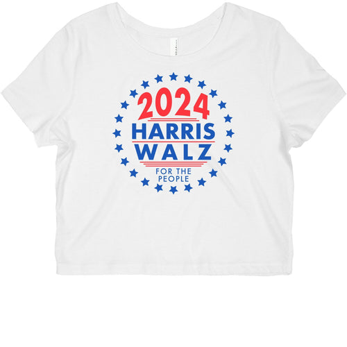 2024 Harris Walz For The People Graphic Baby Tee Style001 Hoodie, Sweatshirt | CoreVibeTees.com (Image 2)
