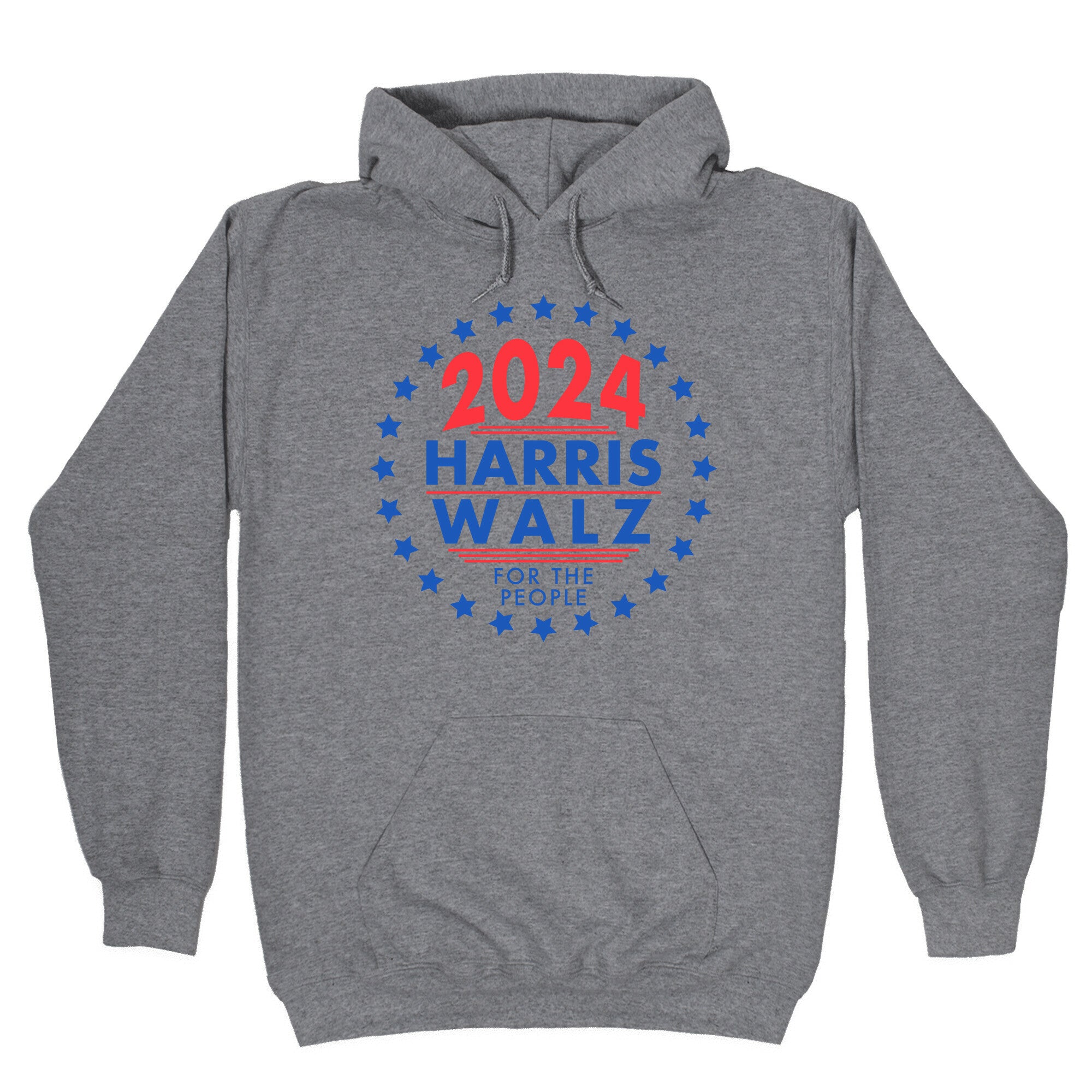 2024 Harris Walz For The People Hoodie T-Shirts, Sweatshirt | CoreVibeTees.com (Image 1)
