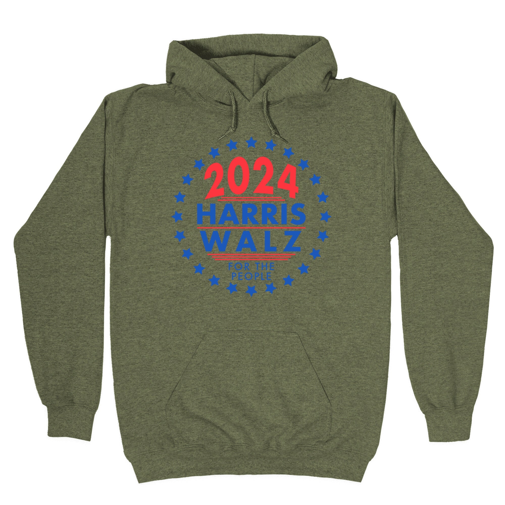 2024 Harris Walz For The People Hoodie T-Shirts, Sweatshirt | CoreVibeTees.com (Image 4)