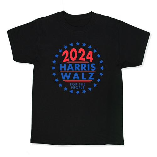 2024 Harris Walz For The People Kids Tee Style001 Hoodie, Sweatshirt | CoreVibeTees.com (Image 1)