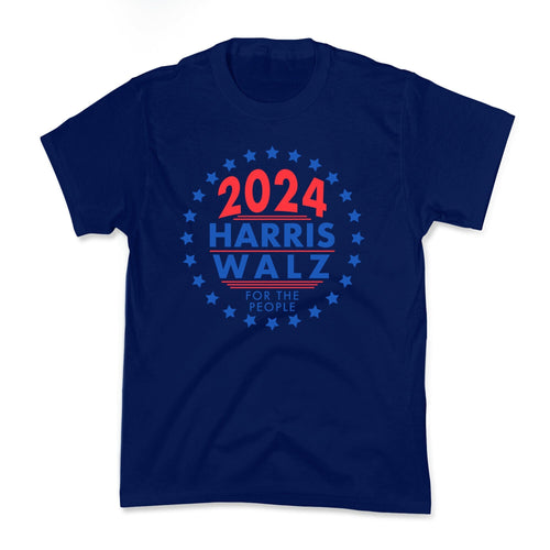 2024 Harris Walz For The People Kids Tee Style001 Hoodie, Sweatshirt | CoreVibeTees.com (Image 2)