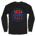 2024 Harris Walz For The People Longsleeve Tee Style001 Hoodie, Sweatshirt | CoreVibeTees.com (Image 1)