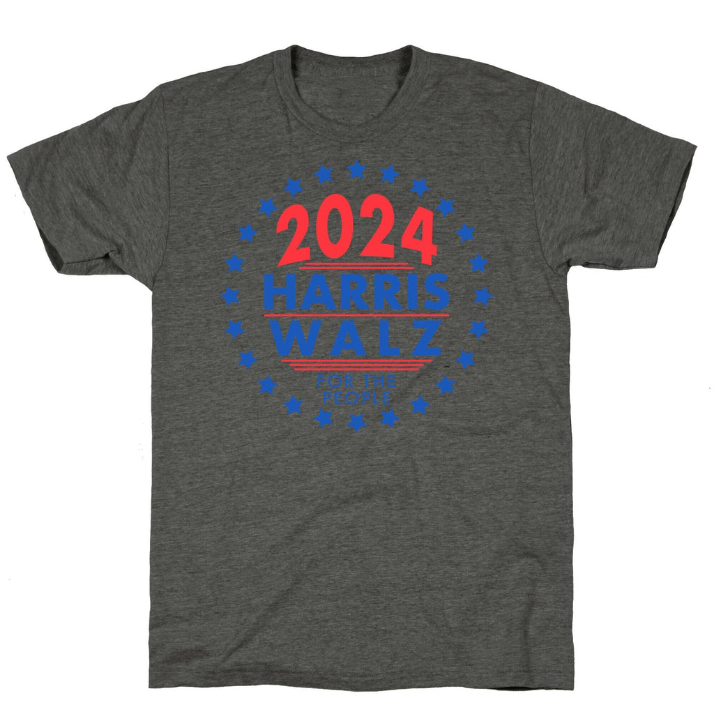 2024 Harris Walz For The People Unisex Triblend Tee Style001 Hoodie, Sweatshirt | CoreVibeTees.com (Image 2)