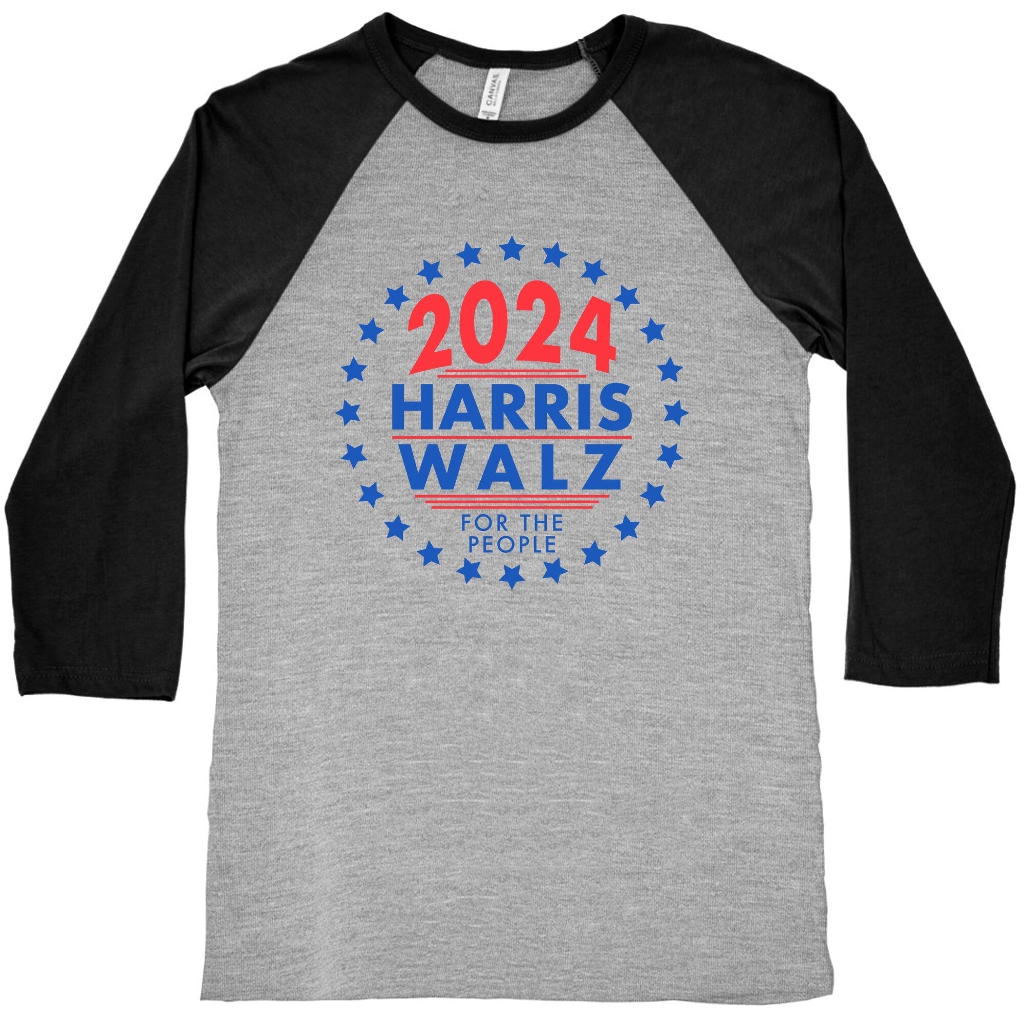 2024 Harris Walz For The People Baseball Tee Style001 Hoodie, Sweatshirt | CoreVibeTees.com (Image 4)