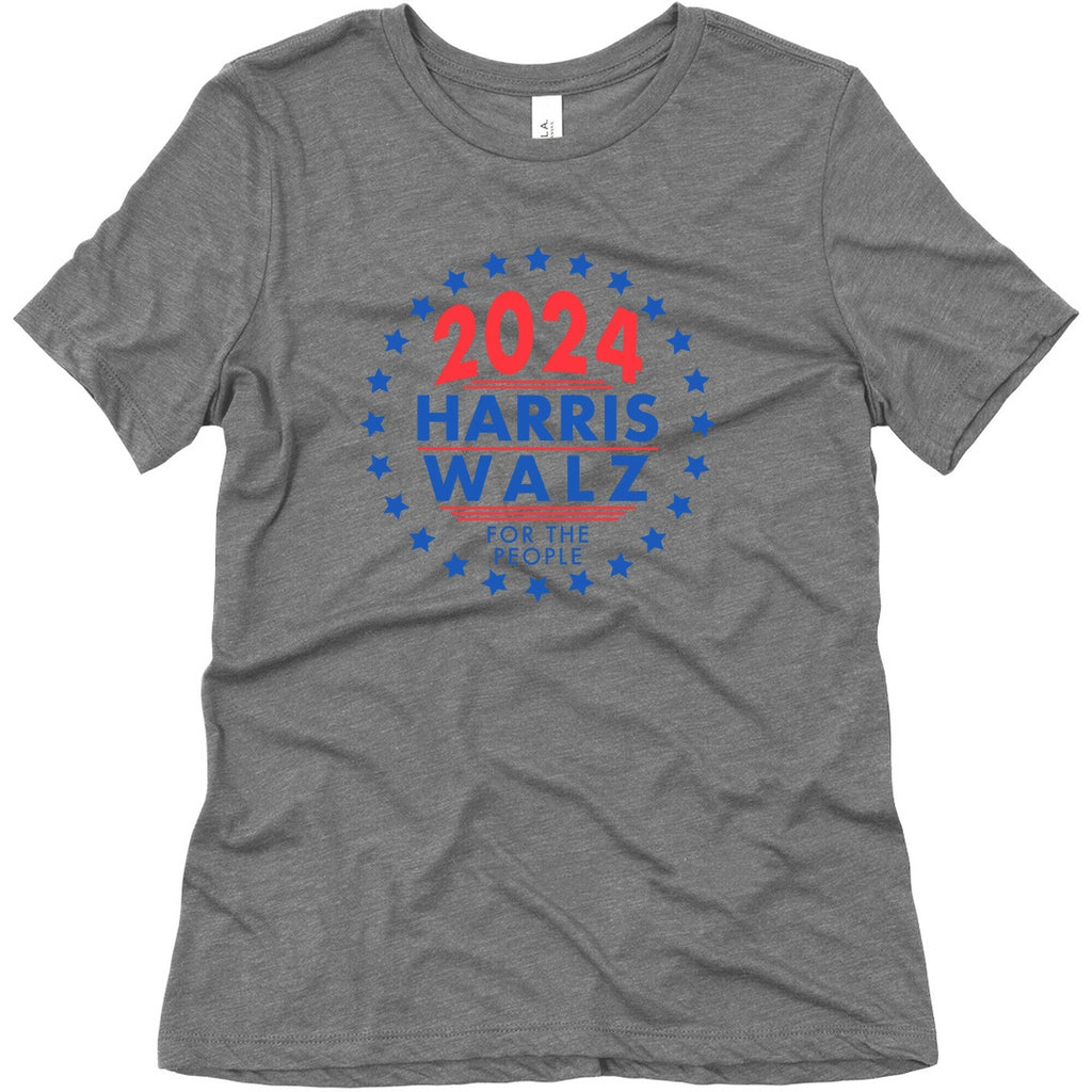 2024 Harris Walz For The People Womens Triblend Tee Style001 Hoodie, Sweatshirt | CoreVibeTees.com (Image 4)