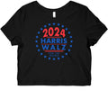 2024 Harris Walz For The People Graphic Baby Tee Hoodie, Sweatshirt | CoreVibeTees.com (Image 1)