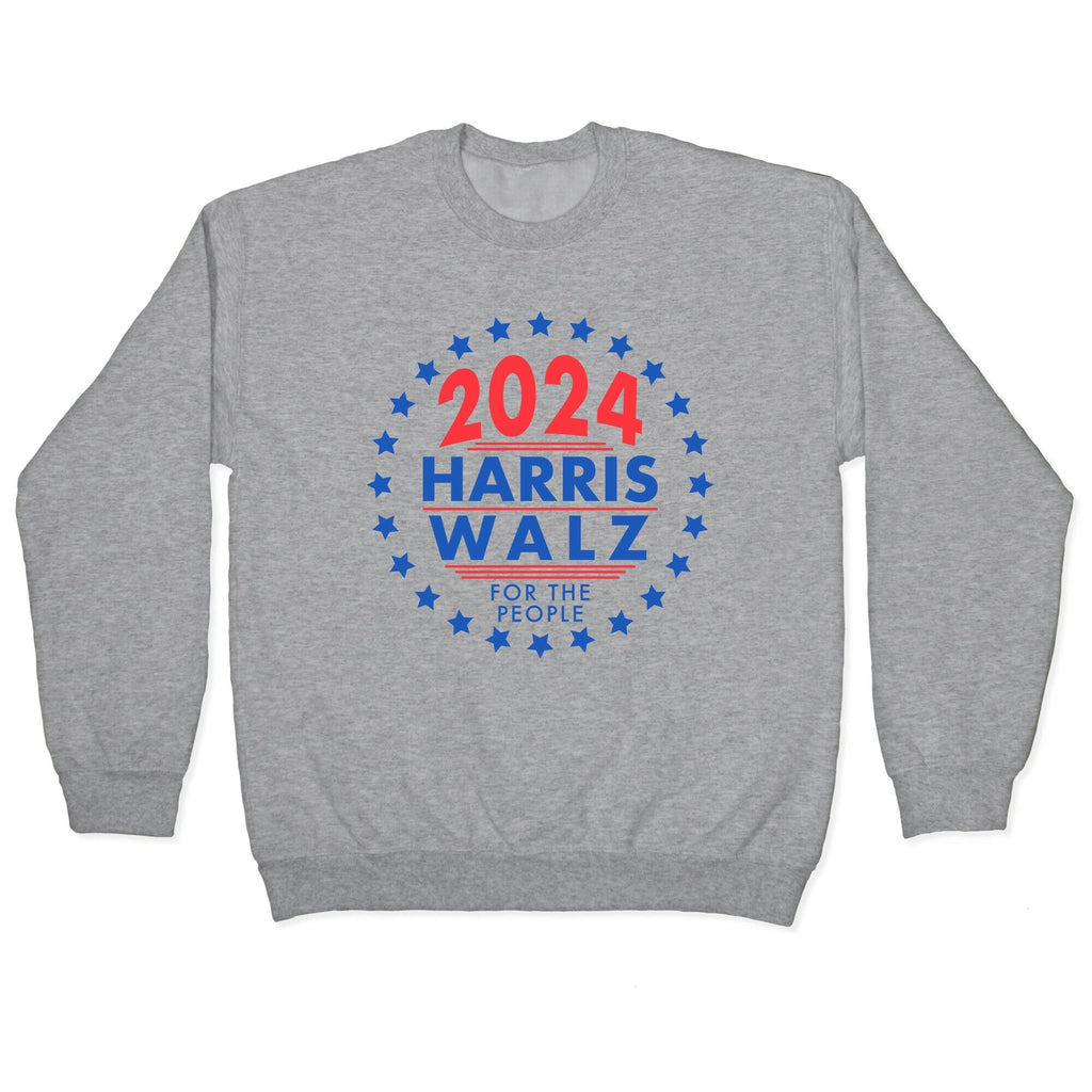2024 Harris Walz For The People Crewneck Sweatshirt Style001 T-Shirts, Hoodie | CoreVibeTees.com (Image 2)