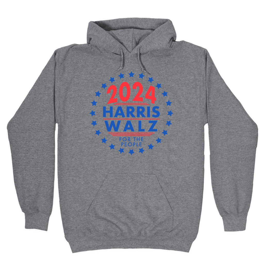 2024 Harris Walz For The People Hoodie Style001 T-Shirts, Sweatshirt | CoreVibeTees.com (Image 1)