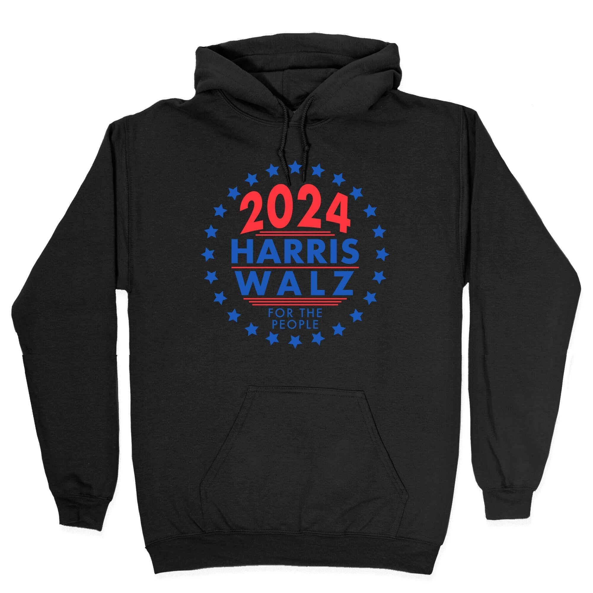 2024 Harris Walz For The People Hoodie Style001 T-Shirts, Sweatshirt | CoreVibeTees.com (Image 3)