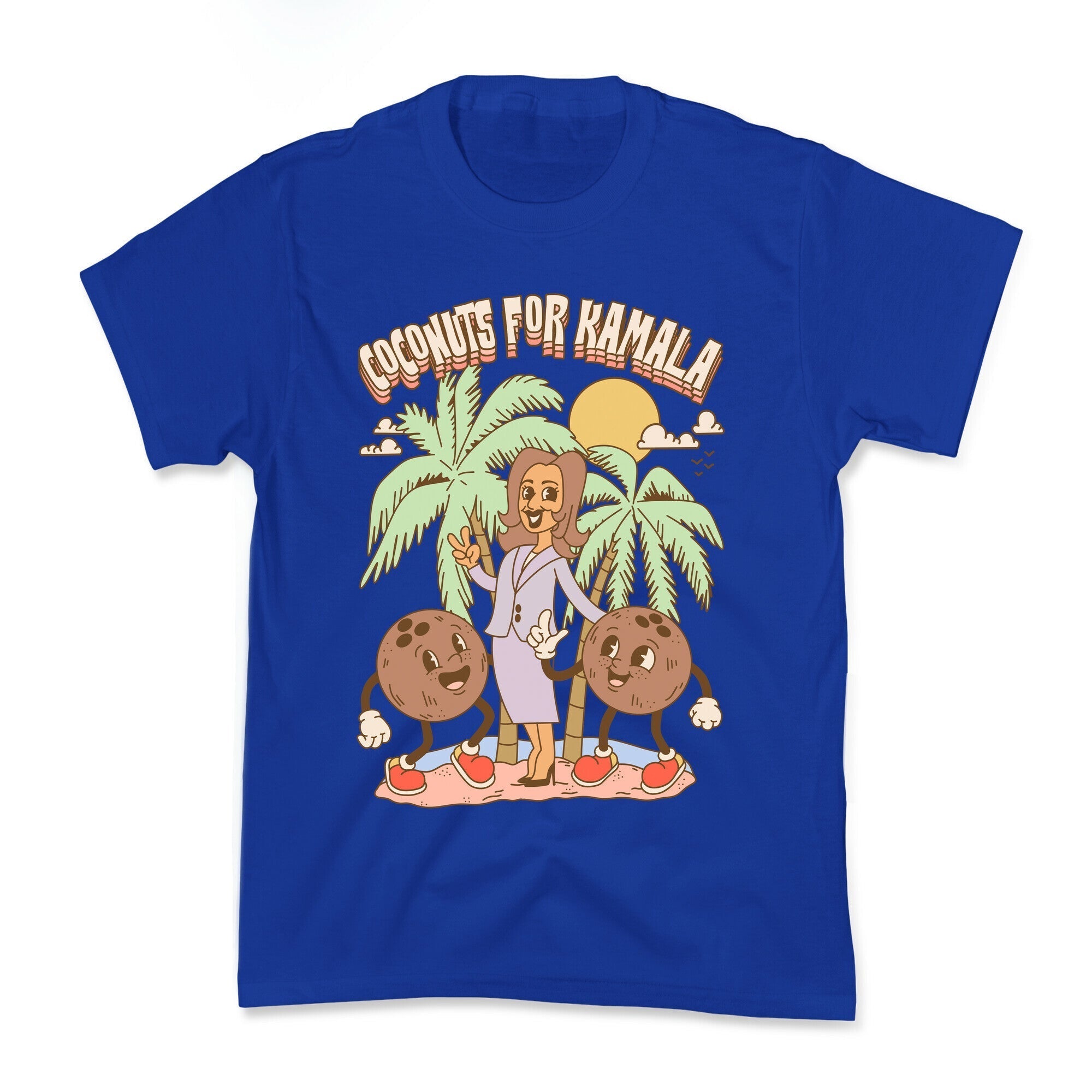 Coconuts For Kamala Kids Tee Hoodie, Sweatshirt | CoreVibeTees.com (Image 2)