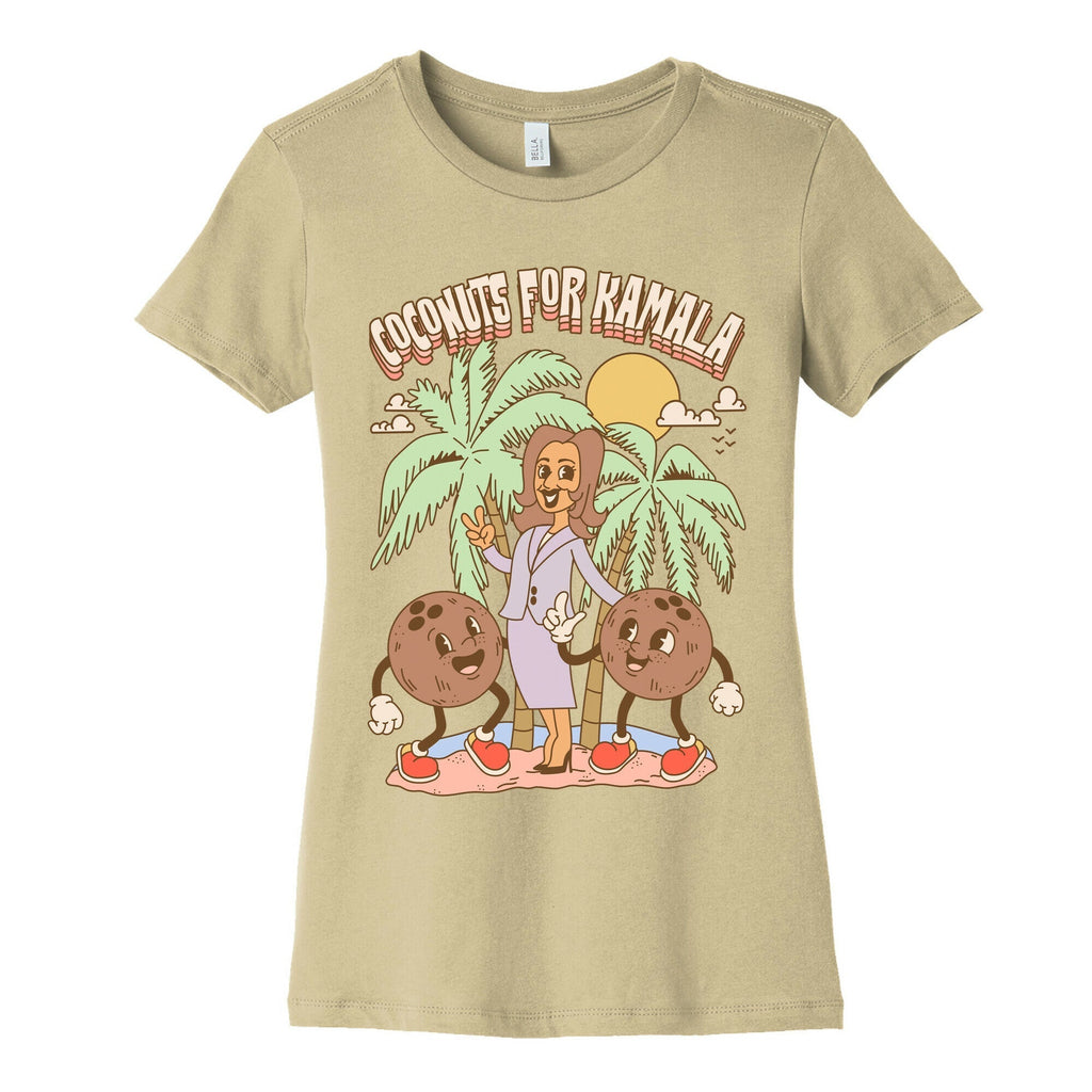 Coconuts For Kamala Womens Cotton Tee Hoodie, Sweatshirt | CoreVibeTees.com (Image 3)